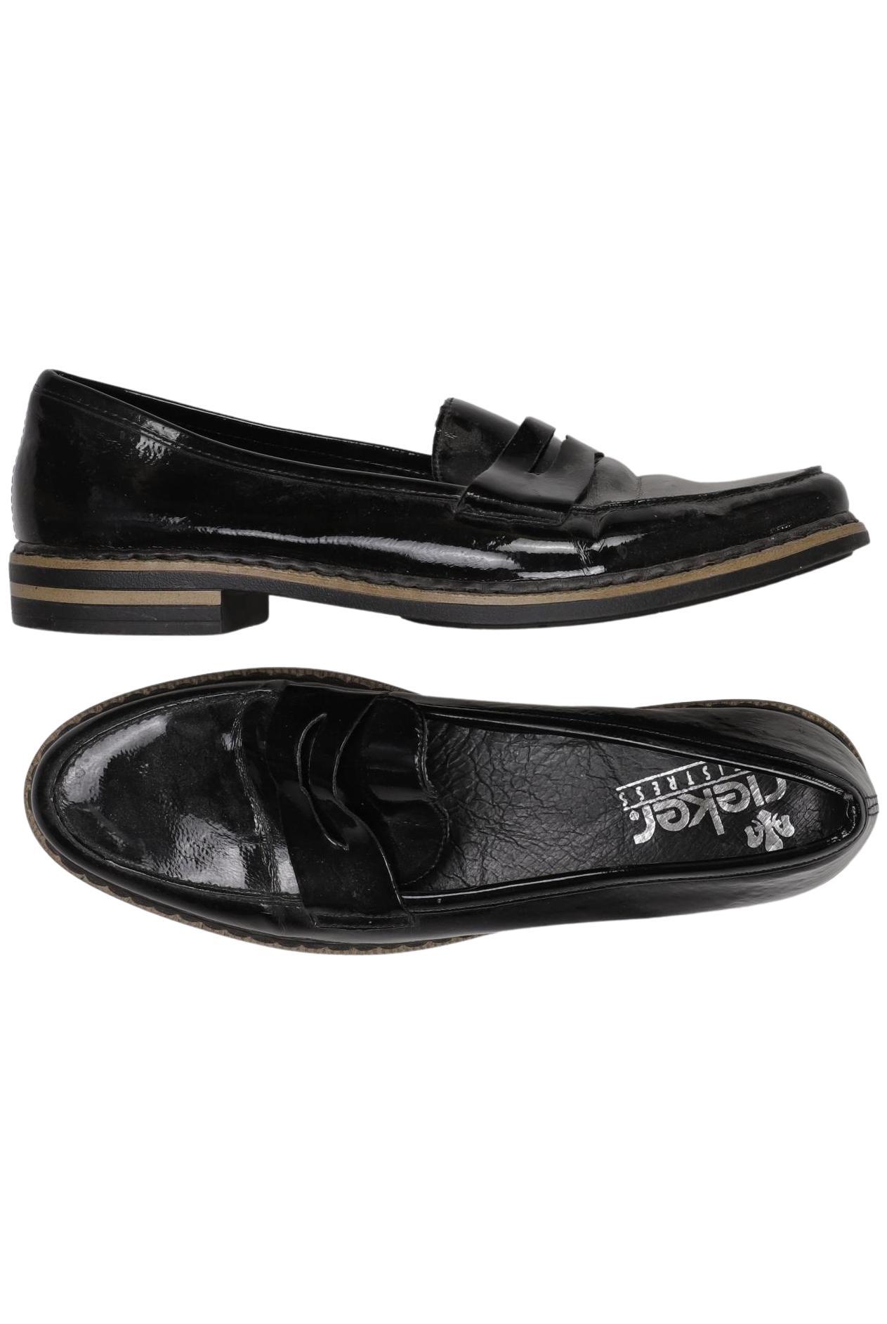 

Rieker Damen Halbschuh, schwarz, Gr. 40