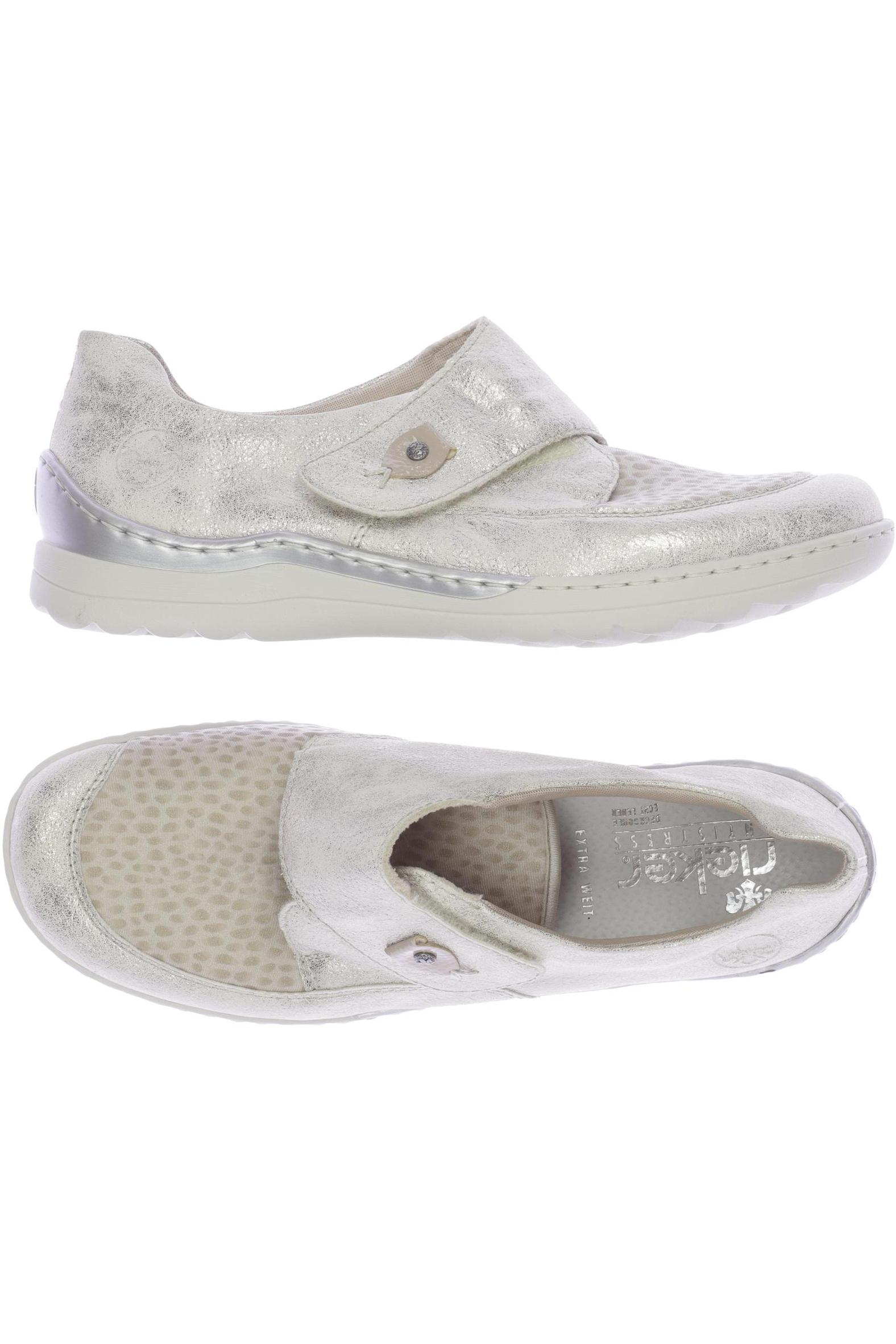 

Rieker Damen Halbschuh, beige, Gr. 41