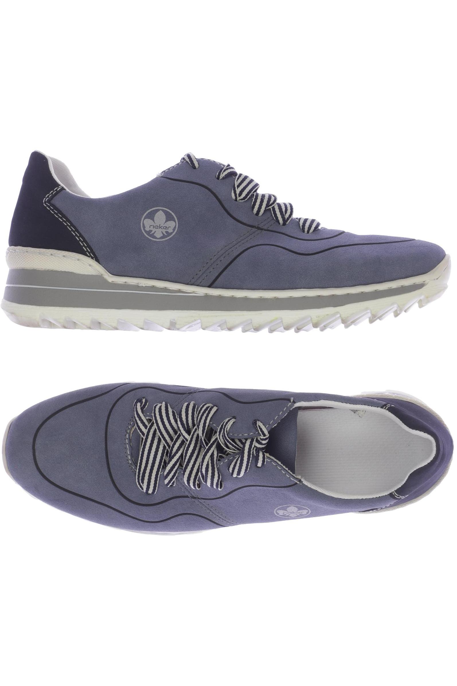 

Rieker Damen Halbschuh, blau, Gr. 40