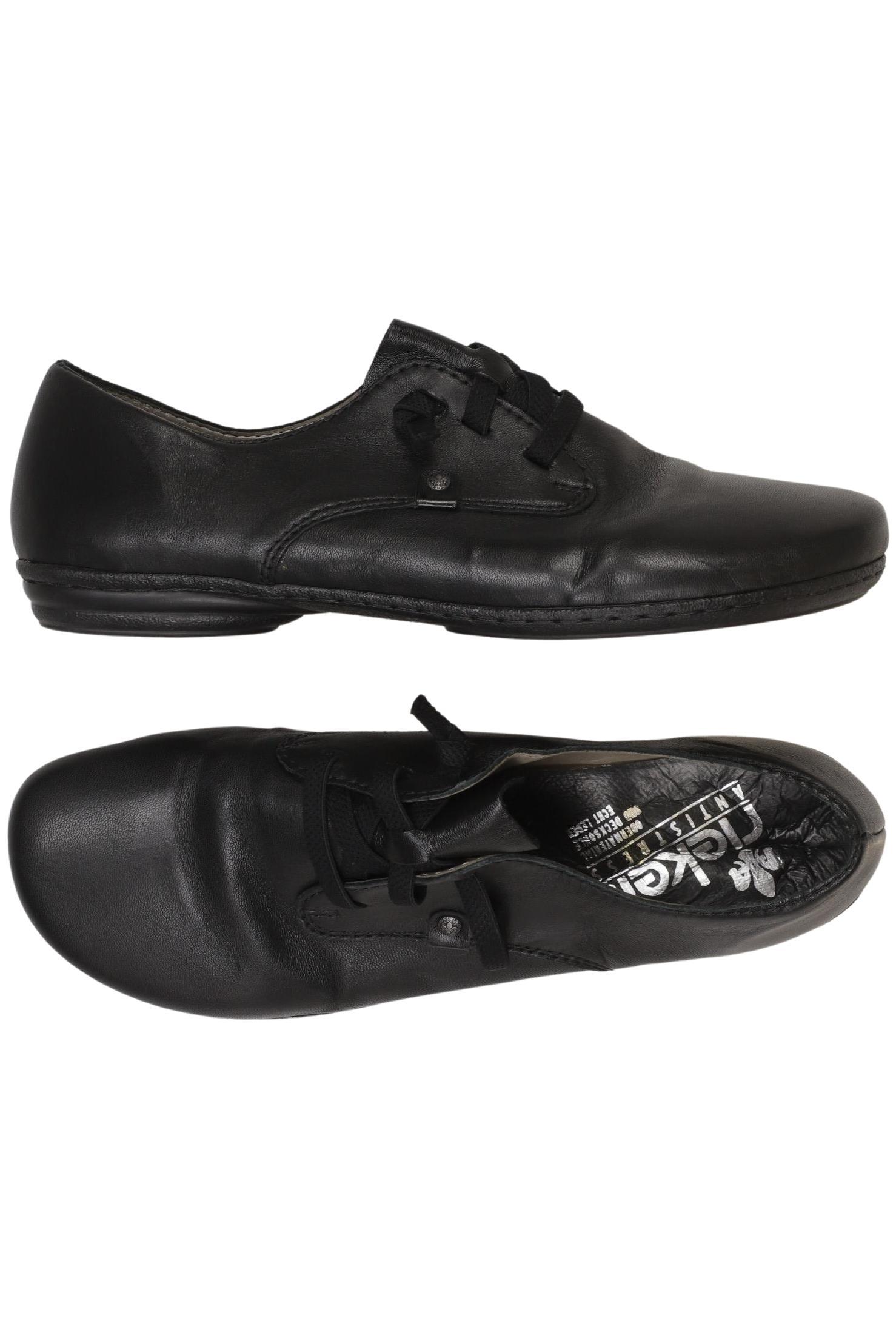 

Rieker Damen Halbschuh, schwarz, Gr. 39
