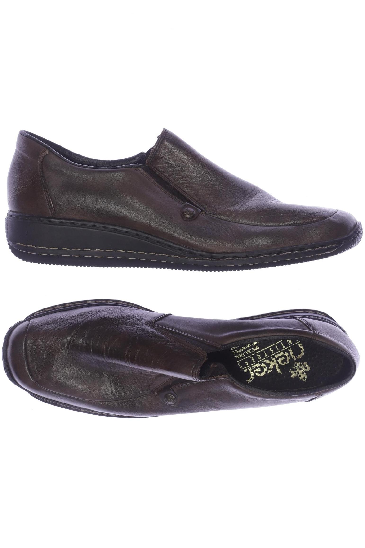 

Rieker Damen Halbschuh, braun, Gr. 42