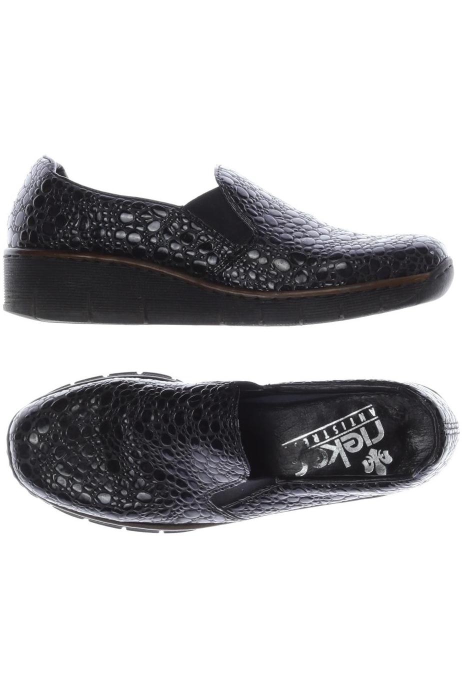 

Rieker Damen Halbschuh, schwarz, Gr. 36