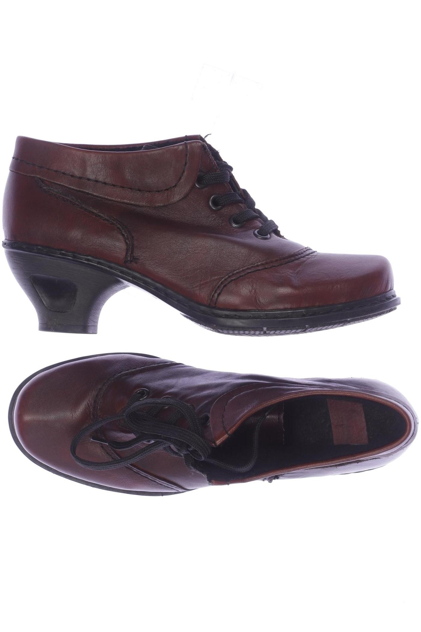 

Rieker Damen Halbschuh, bordeaux, Gr. 36
