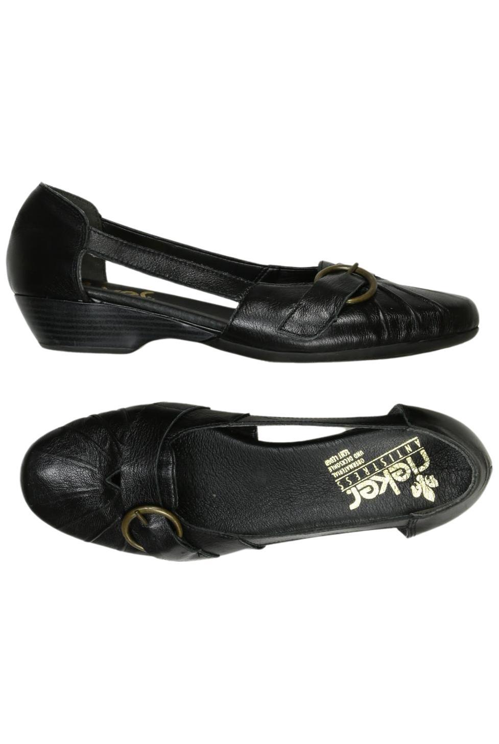 

Rieker Damen Halbschuh, schwarz, Gr. 40