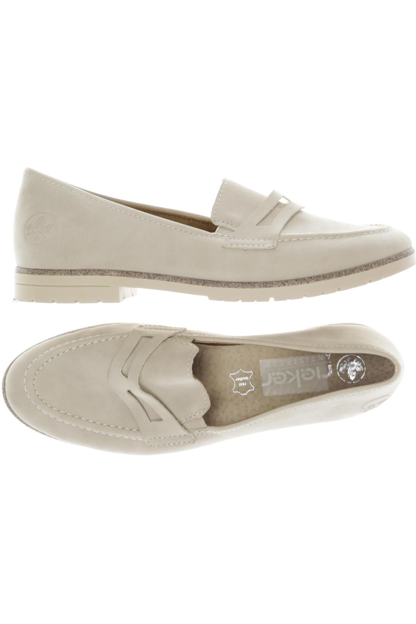 

Rieker Damen Halbschuh, beige, Gr. 39