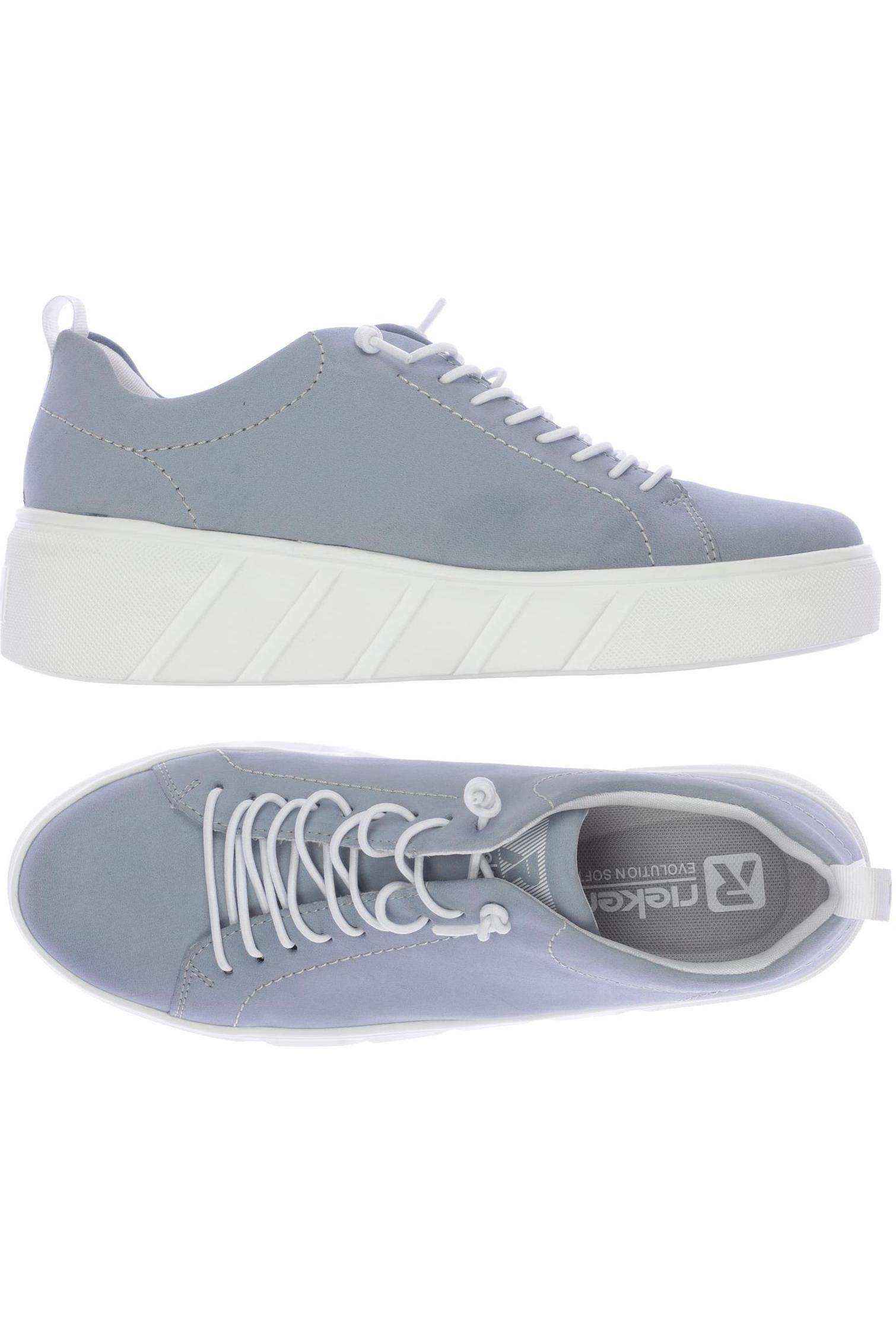 

Rieker Damen Halbschuh, blau, Gr. 39