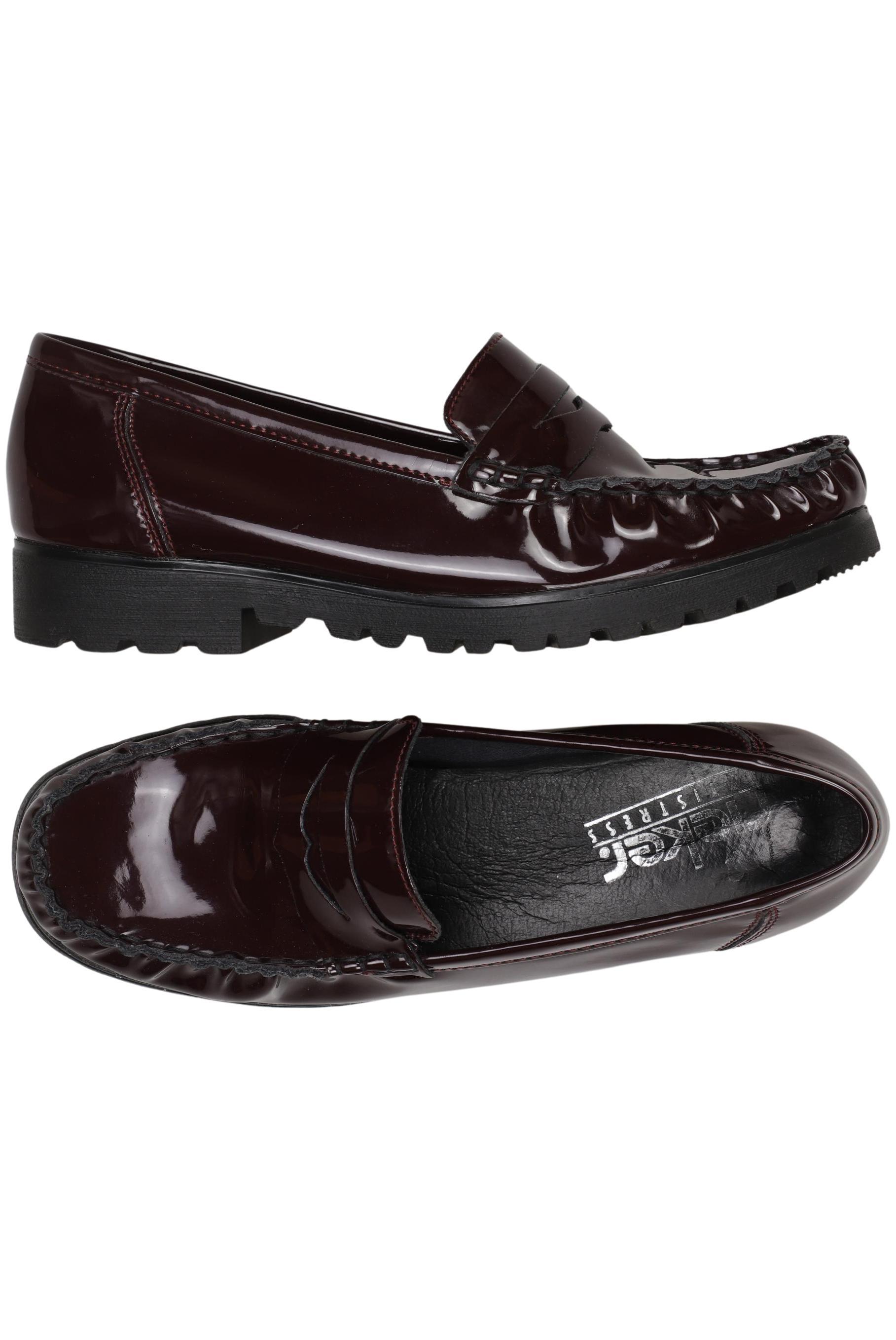 

Rieker Damen Halbschuh, bordeaux, Gr. 38