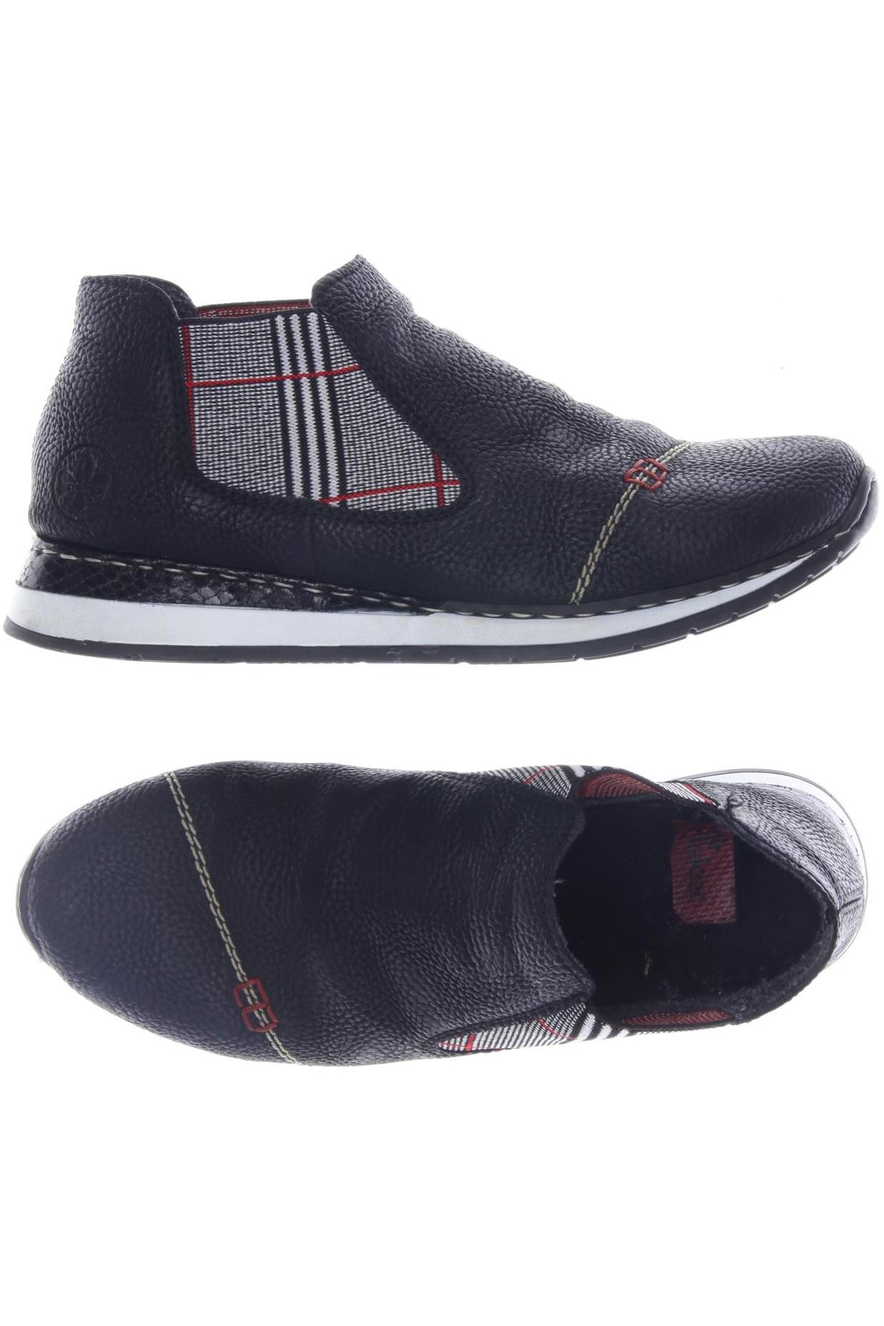 

Rieker Damen Halbschuh, schwarz, Gr. 39
