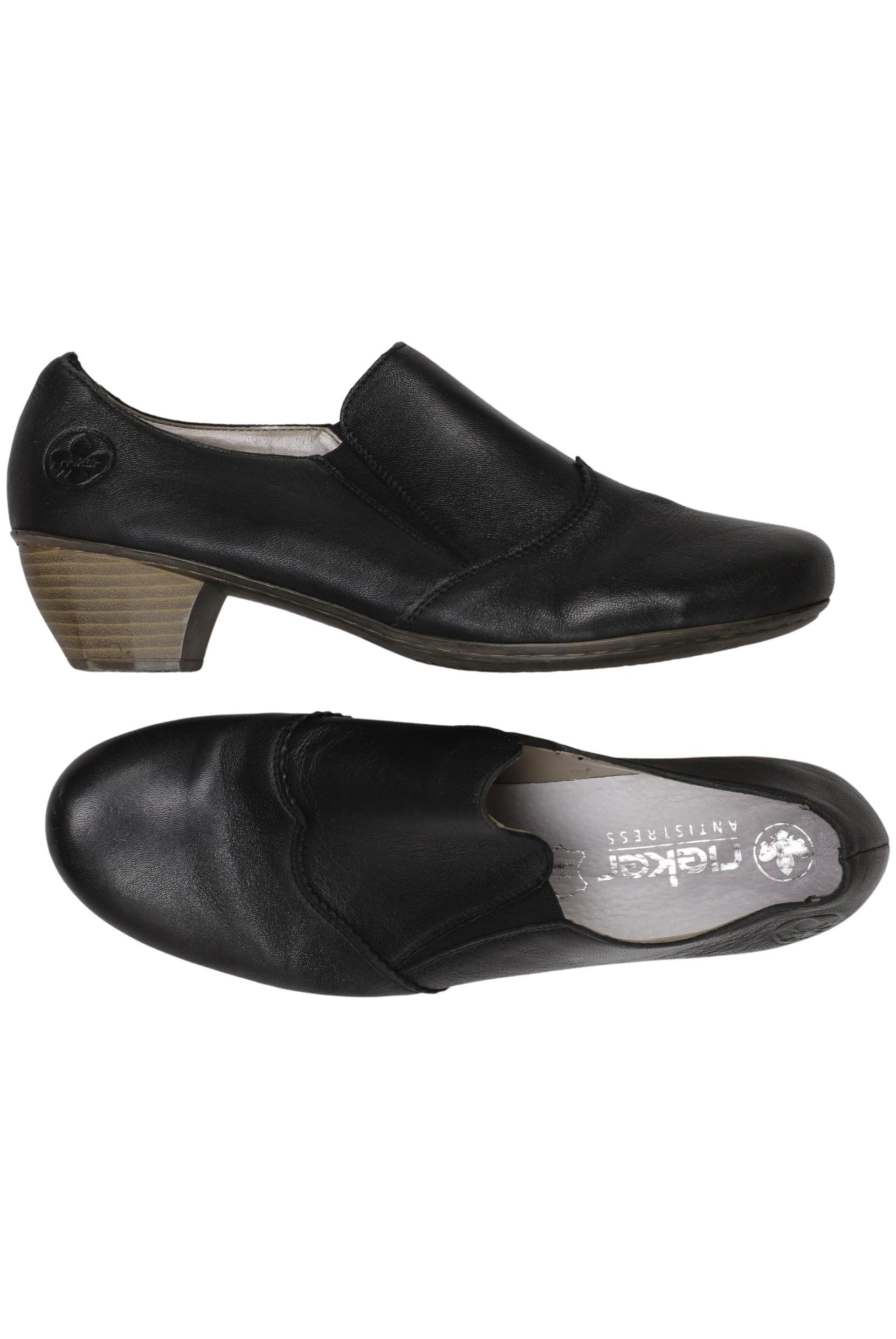 

Rieker Damen Halbschuh, schwarz, Gr. 41