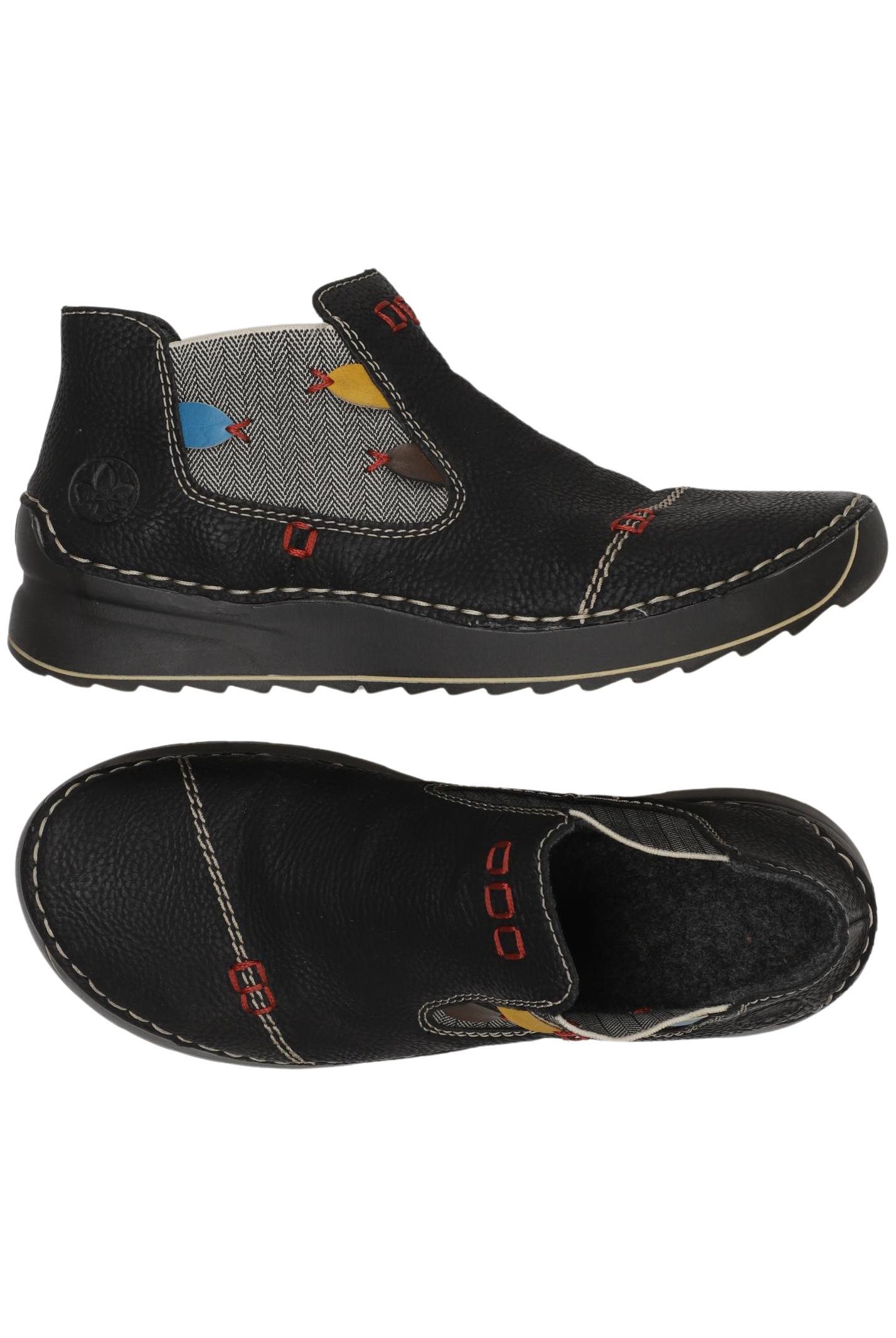 

Rieker Damen Halbschuh, schwarz, Gr. 38