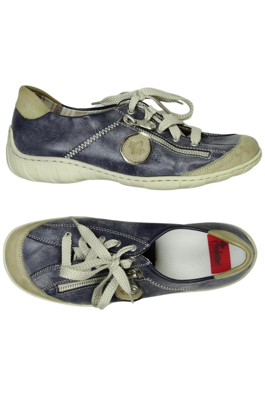 

Rieker Damen Halbschuh, marineblau, Gr. 36