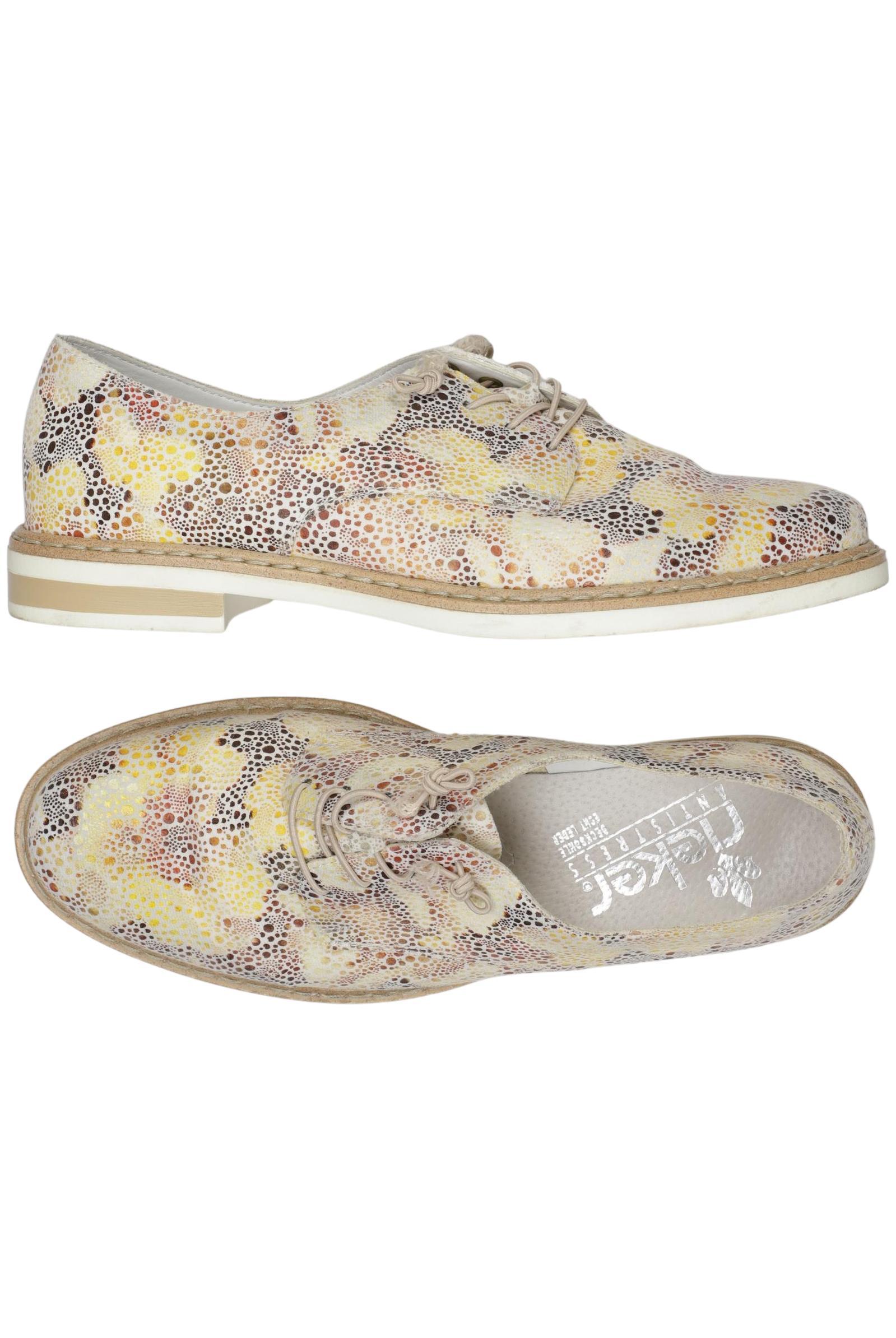 

Rieker Damen Halbschuh, beige, Gr. 37