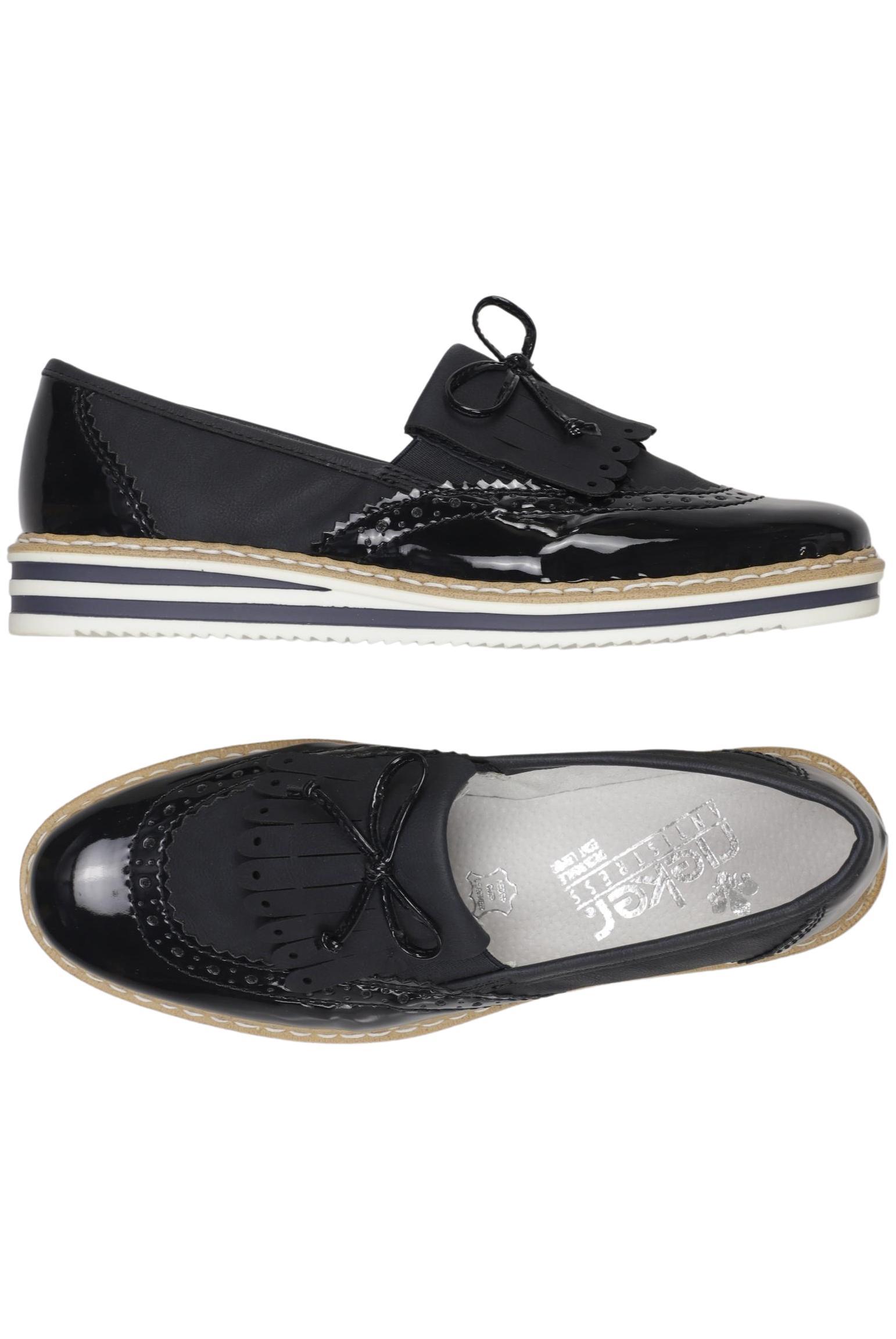 

Rieker Damen Halbschuh, marineblau, Gr. 38