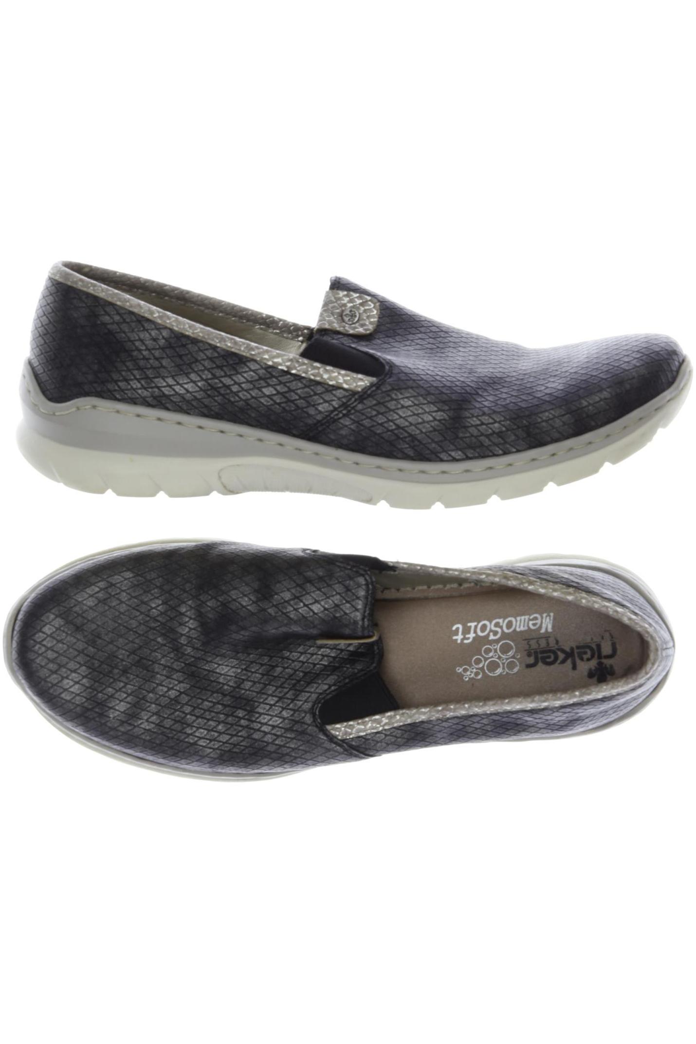 

Rieker Damen Halbschuh, schwarz, Gr. 39