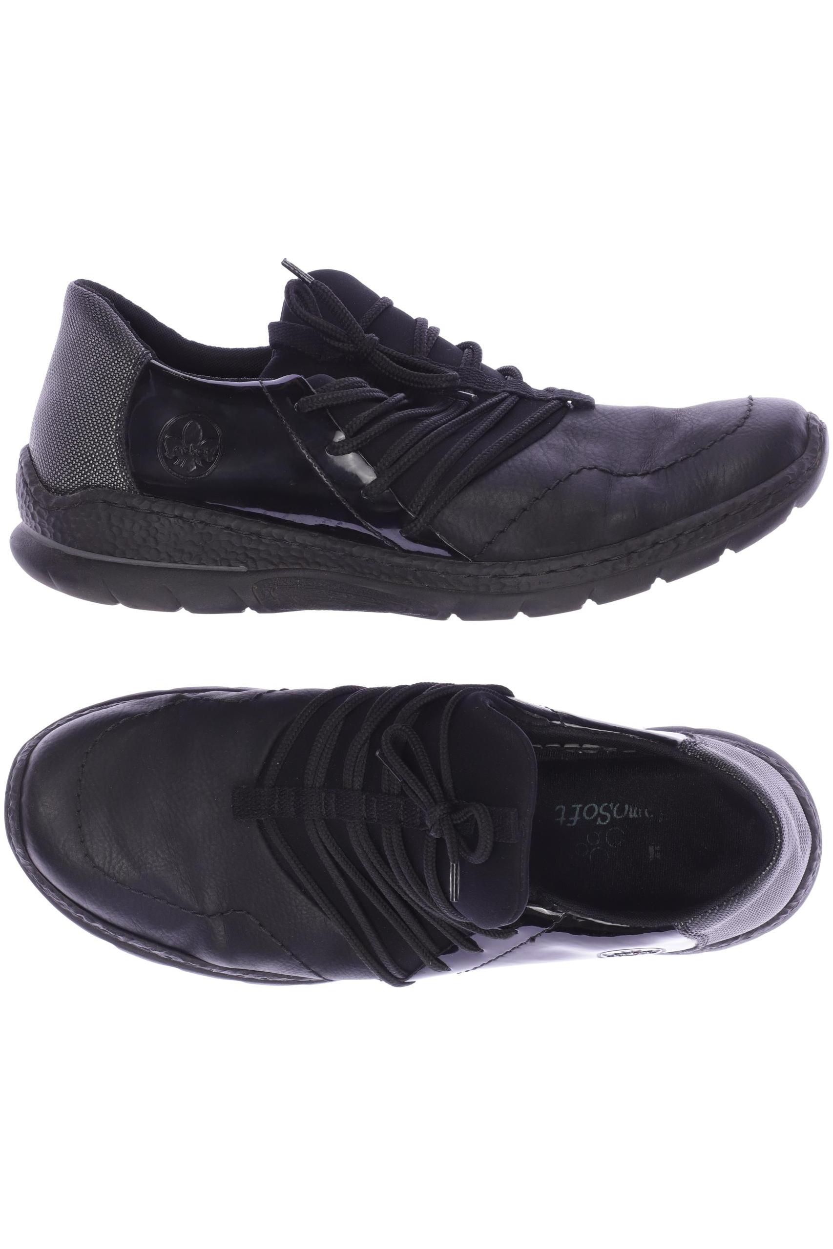 

Rieker Damen Halbschuh, schwarz, Gr. 41
