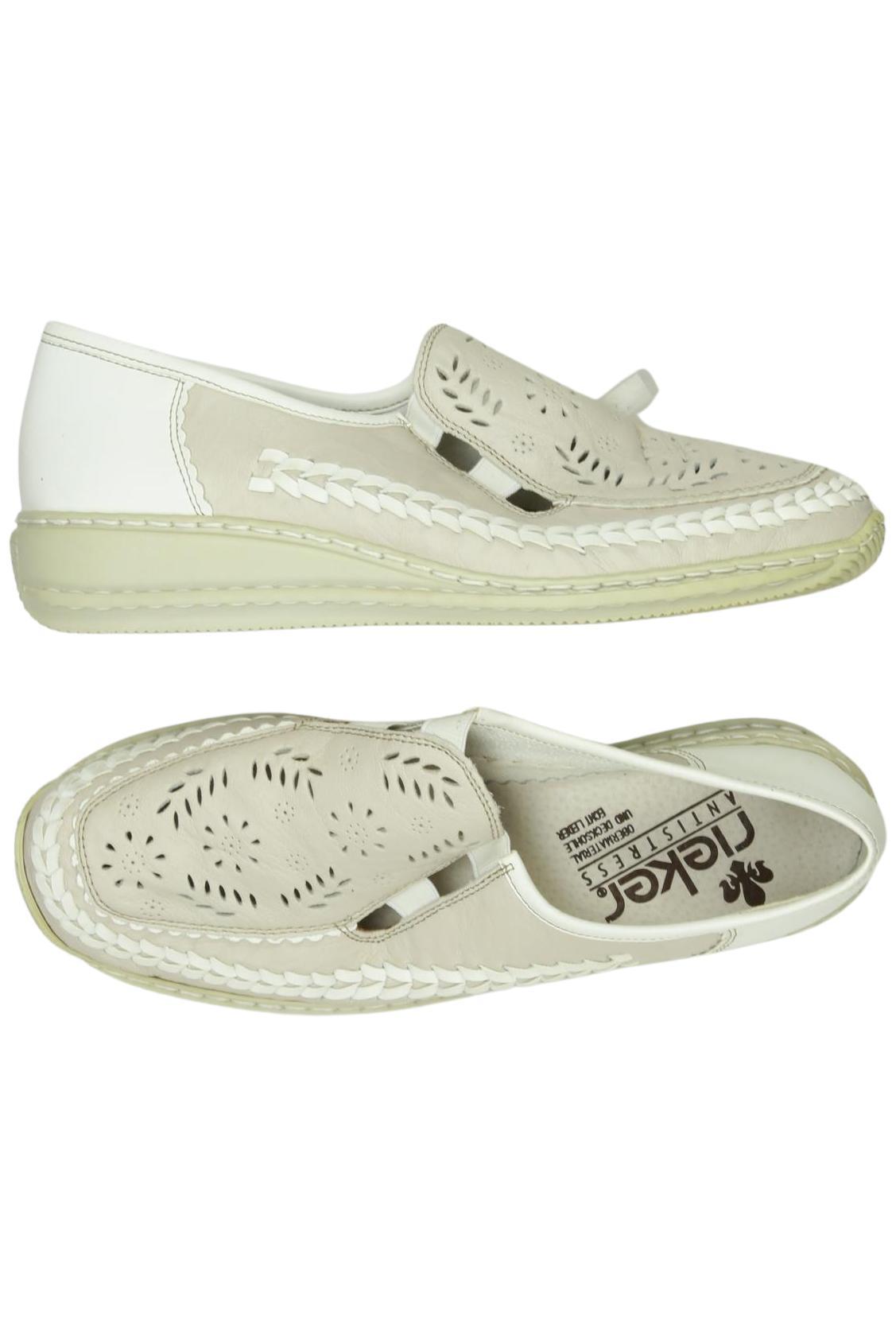 

Rieker Damen Halbschuh, beige, Gr. 39