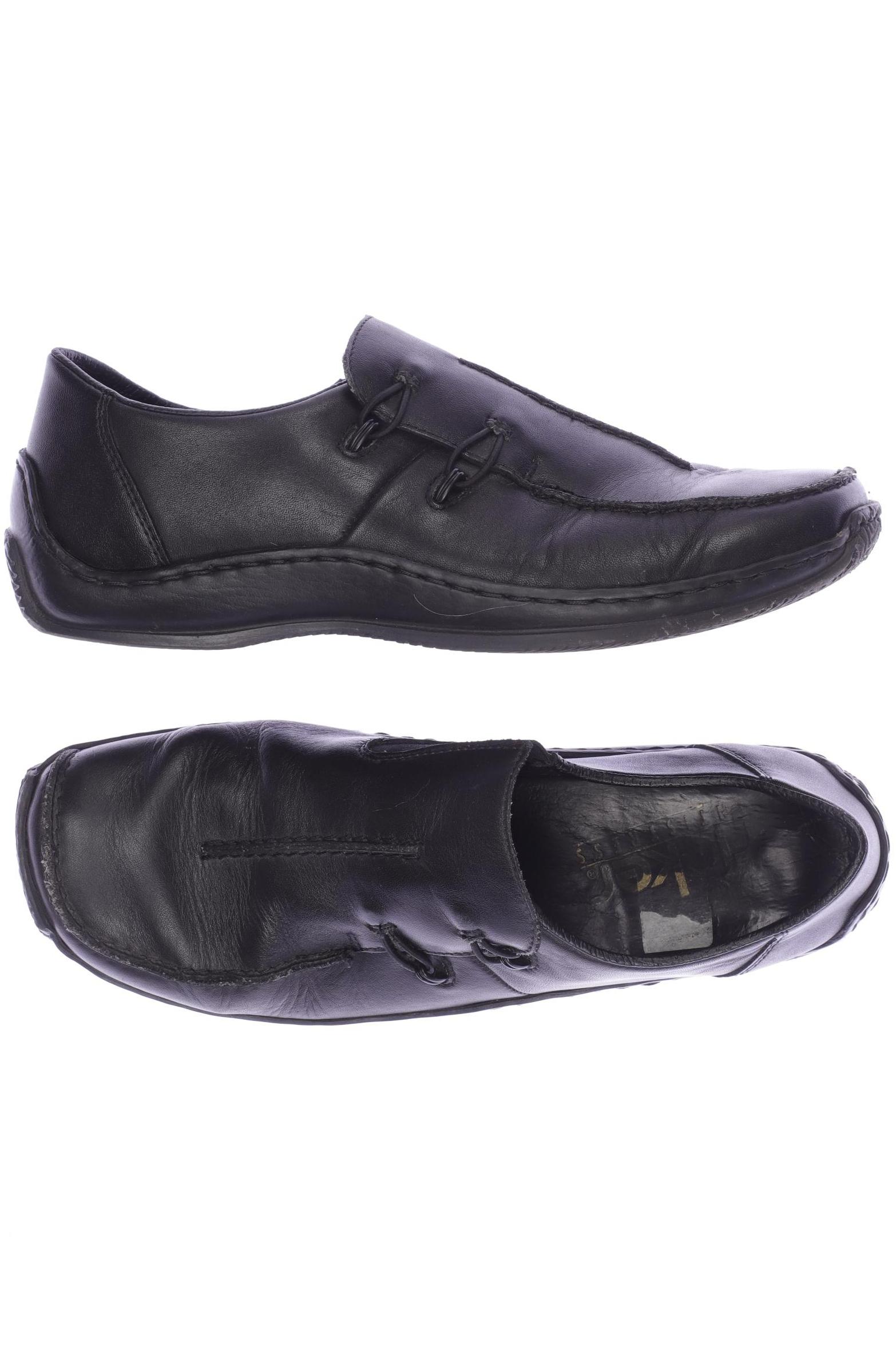 

Rieker Damen Halbschuh, schwarz, Gr. 38