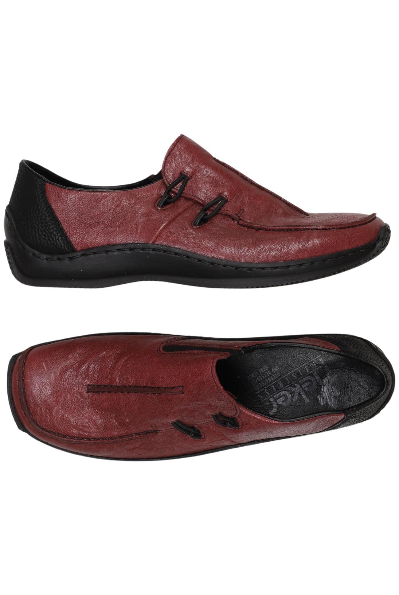 

Rieker Damen Halbschuh, rot, Gr. 39