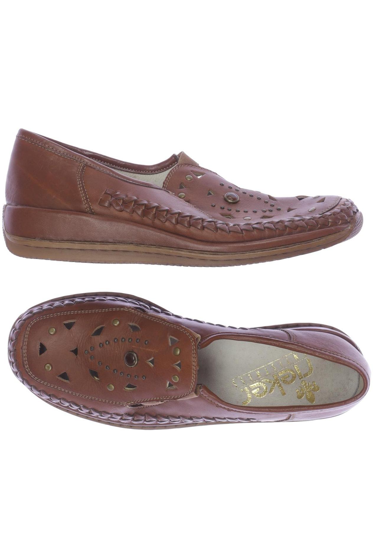 

Rieker Damen Halbschuh, braun, Gr. 36