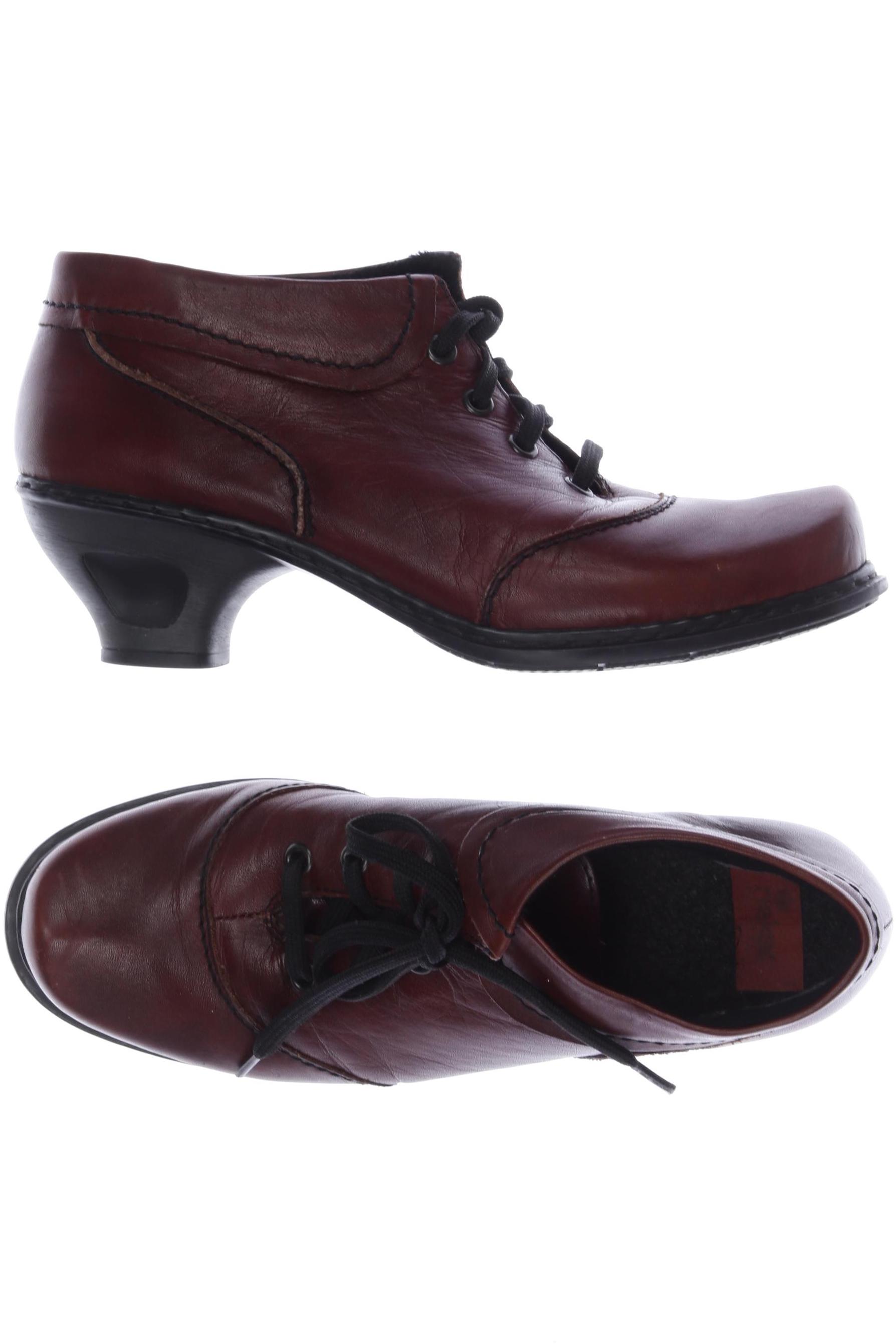 

Rieker Damen Halbschuh, bordeaux, Gr. 39