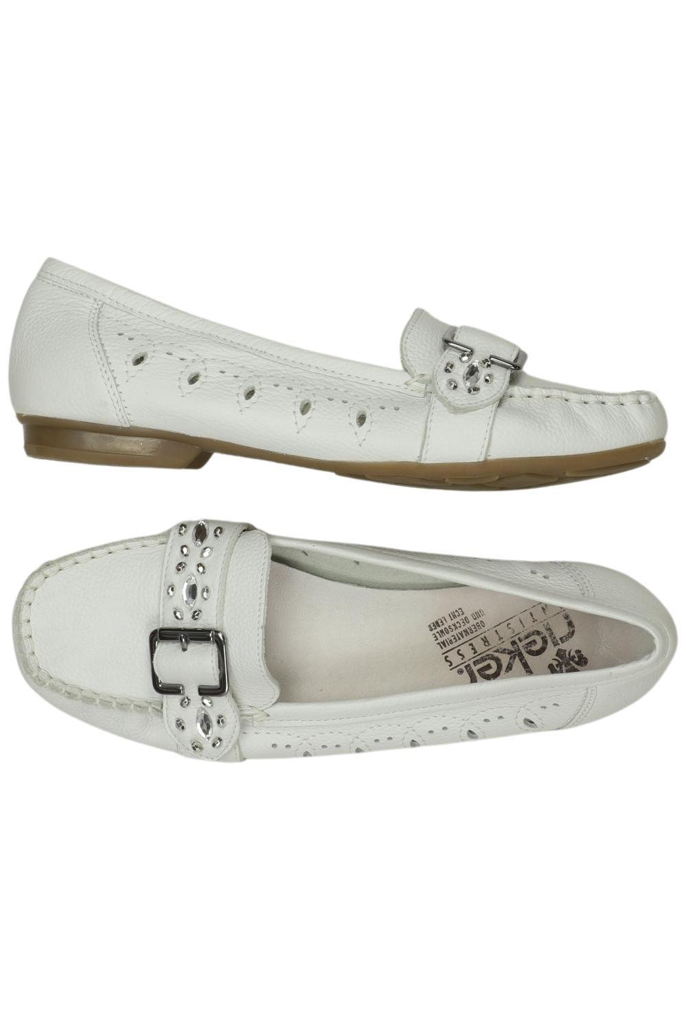 

Rieker Damen Halbschuh, weiß, Gr. 39