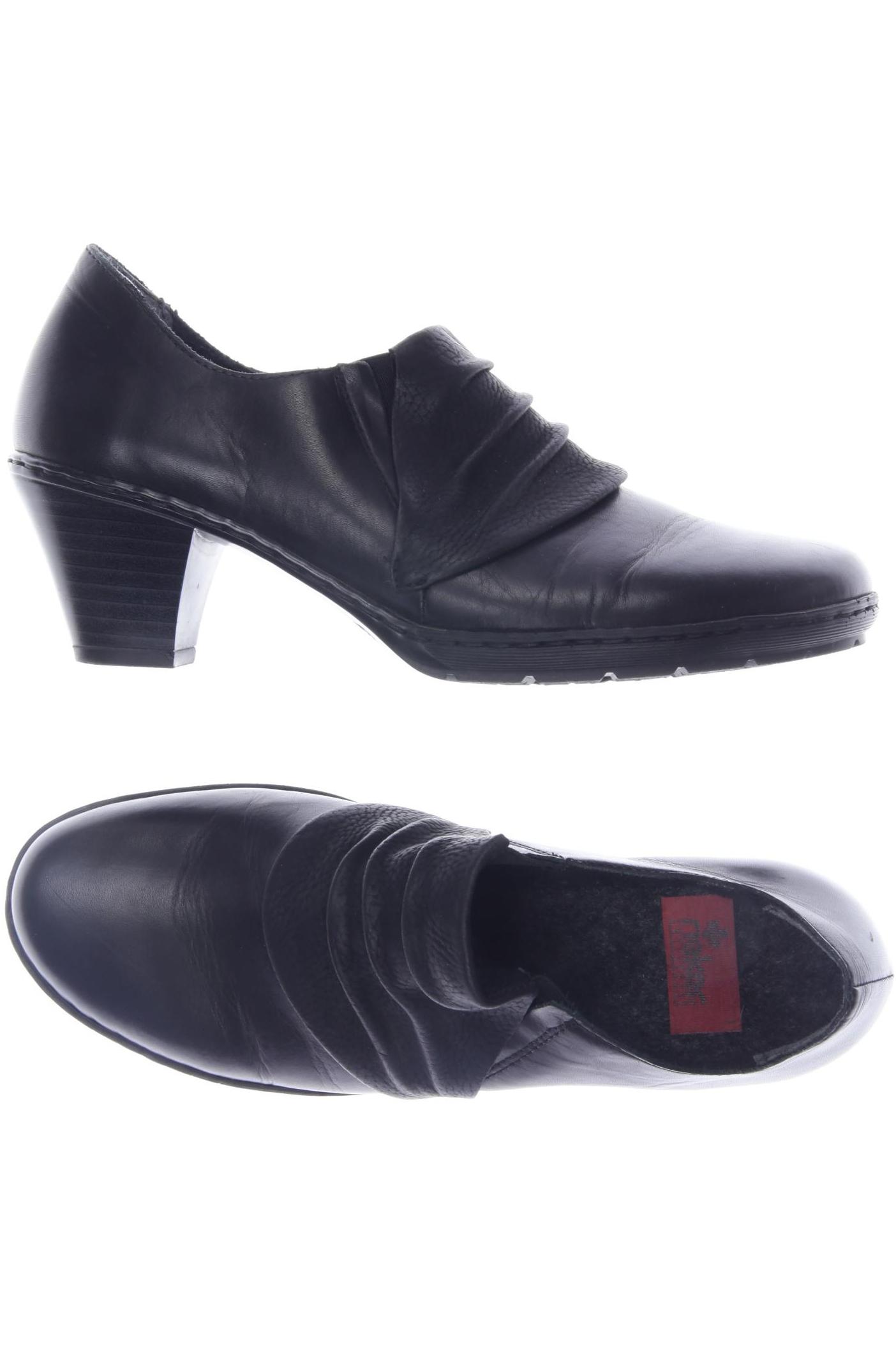 

Rieker Damen Halbschuh, schwarz
