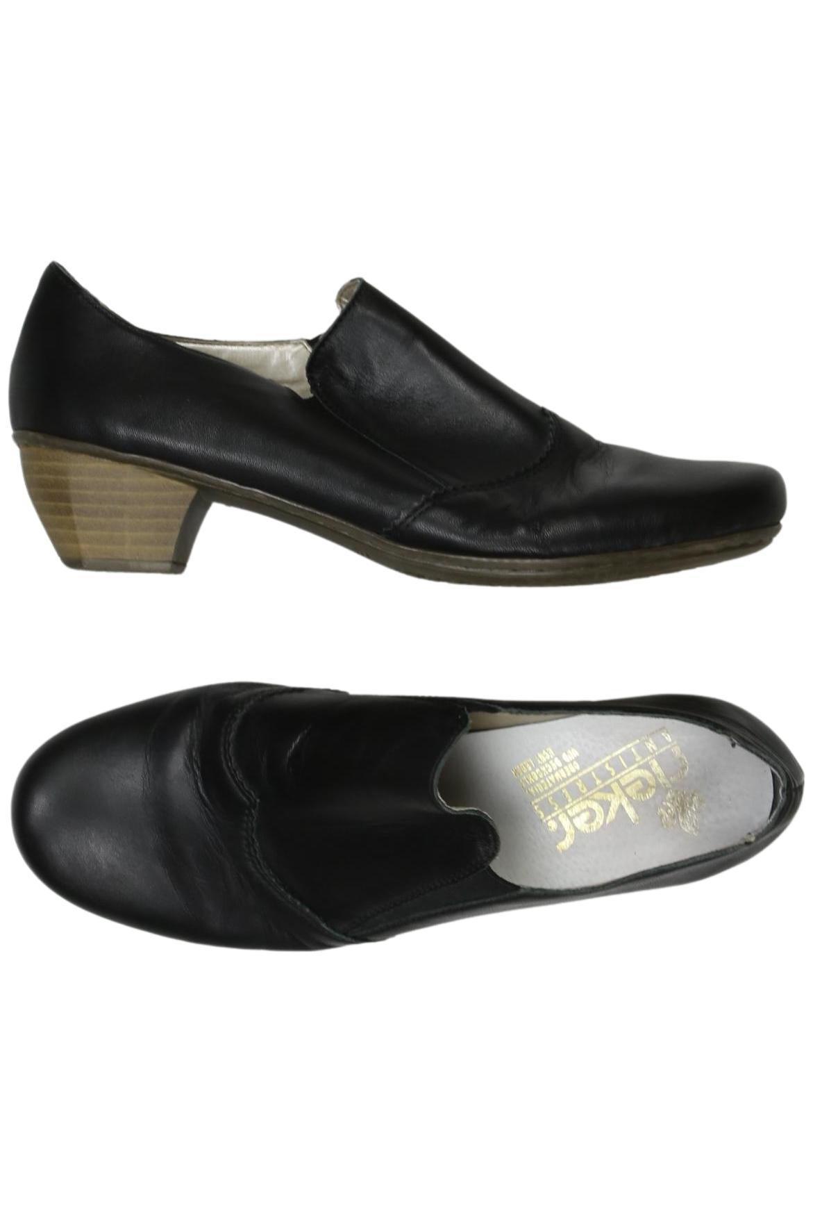 

Rieker Damen Halbschuh, schwarz, Gr. 40