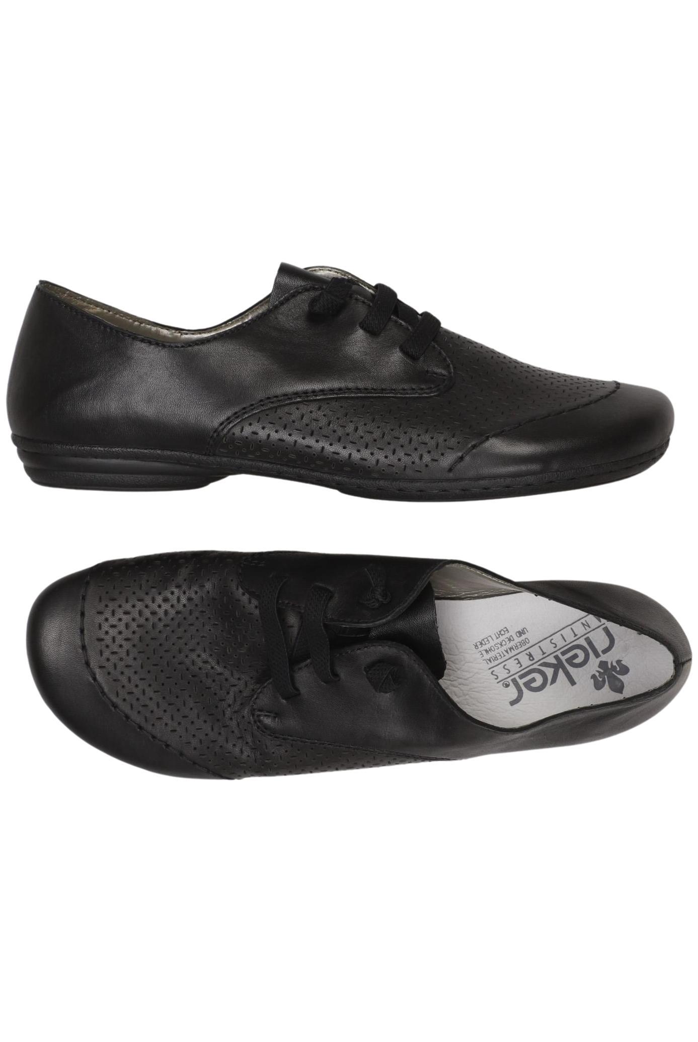 

Rieker Damen Halbschuh, schwarz, Gr. 41
