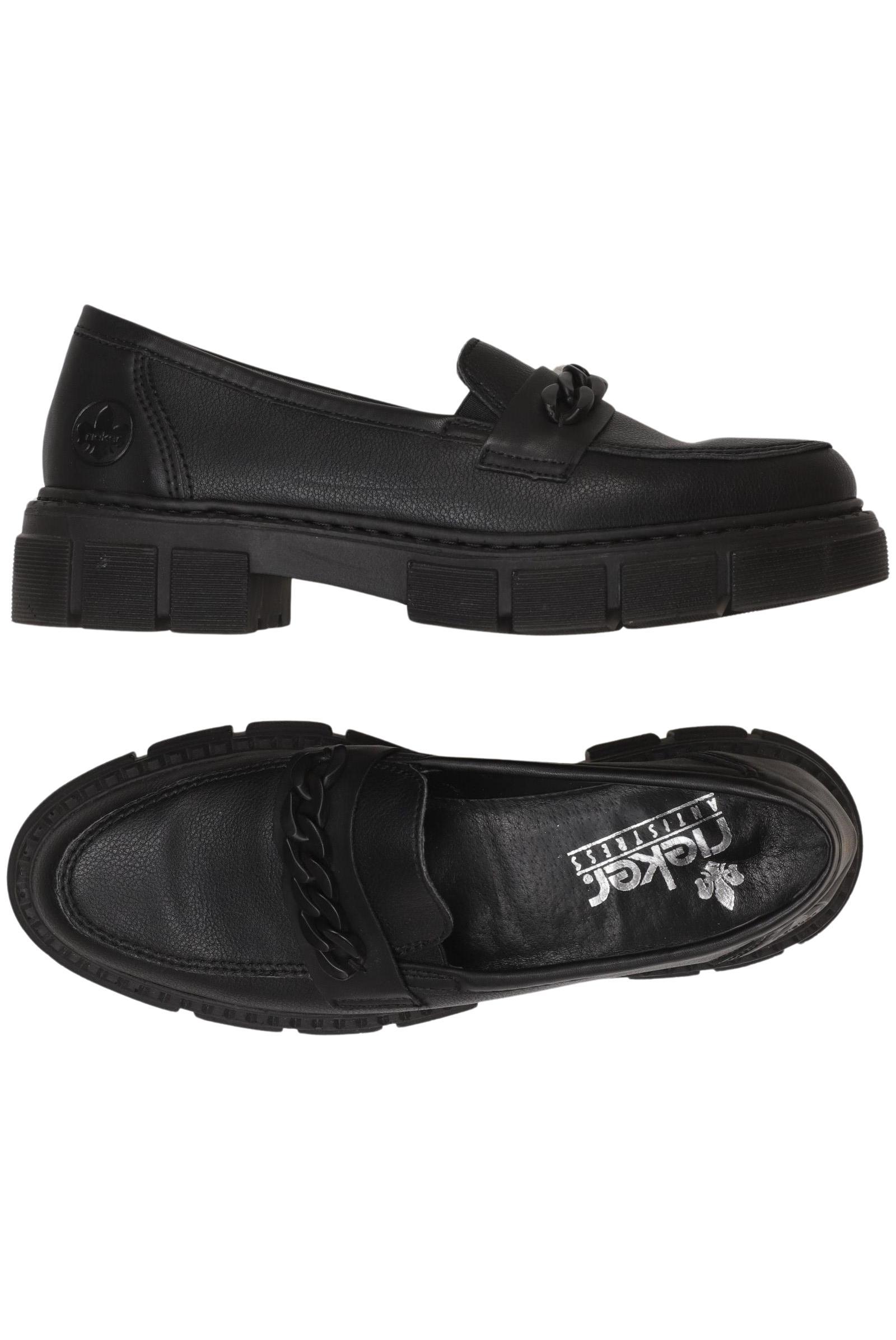 

Rieker Damen Halbschuh, schwarz, Gr. 40