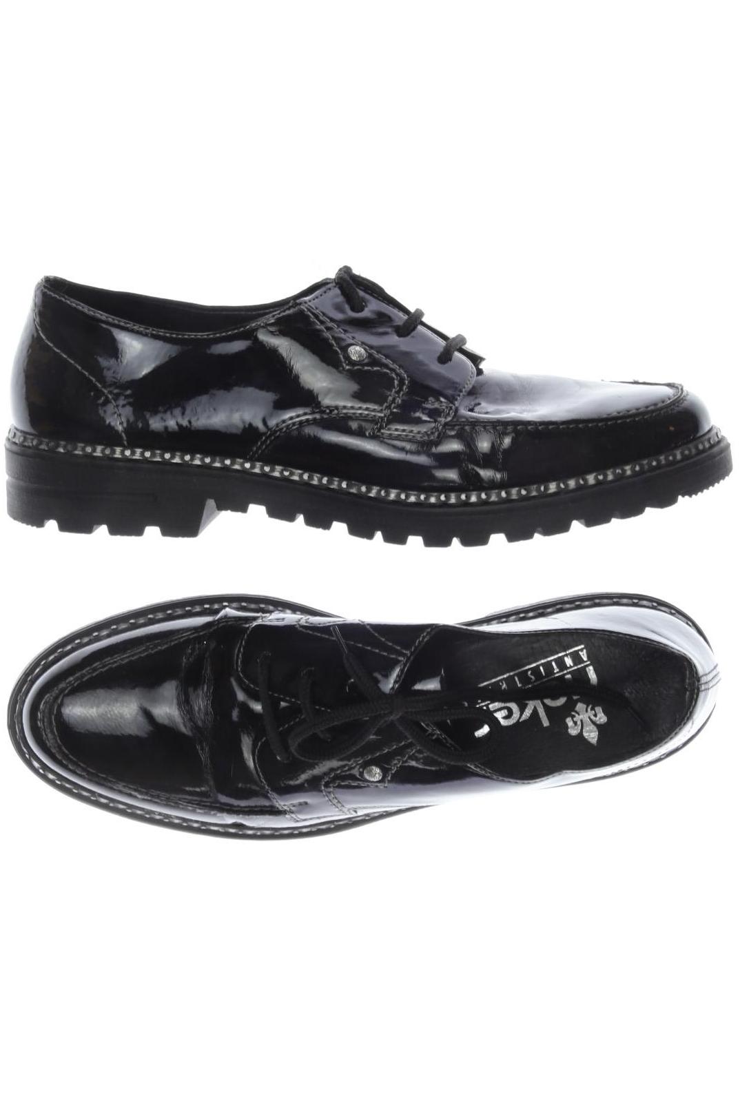 

Rieker Damen Halbschuh, schwarz, Gr. 40