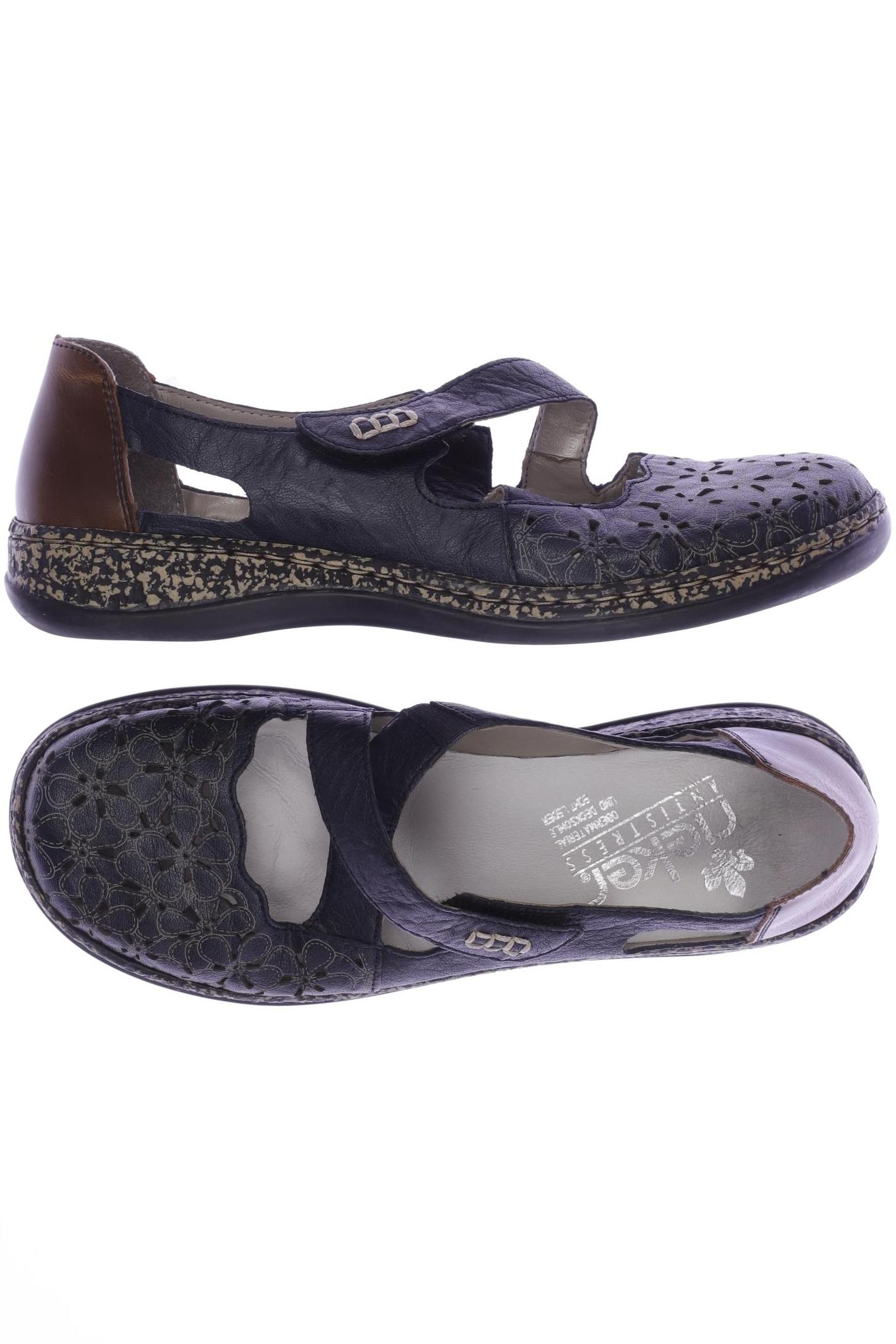 

Rieker Damen Halbschuh, marineblau, Gr. 39