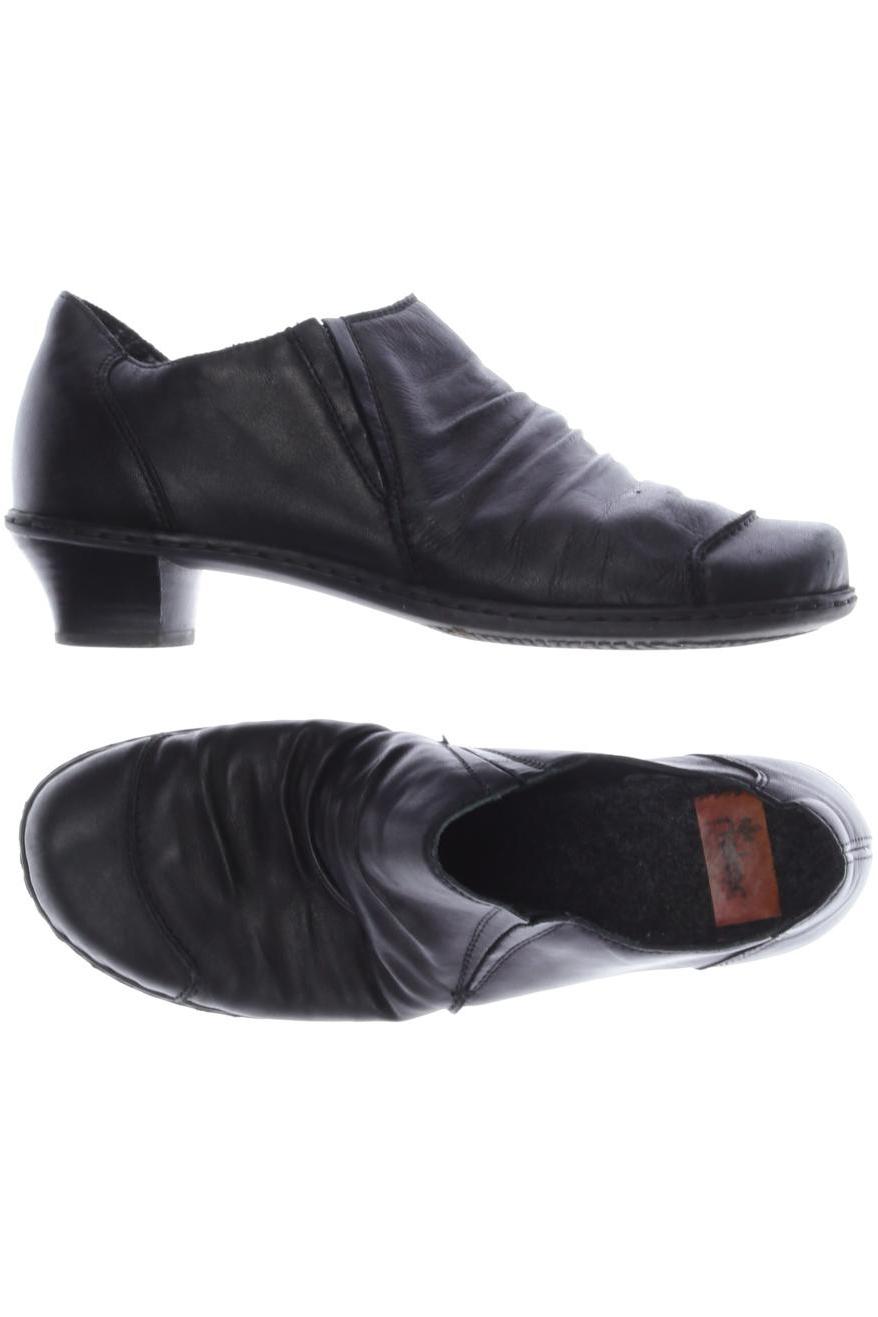 

Rieker Damen Halbschuh, schwarz, Gr. 38