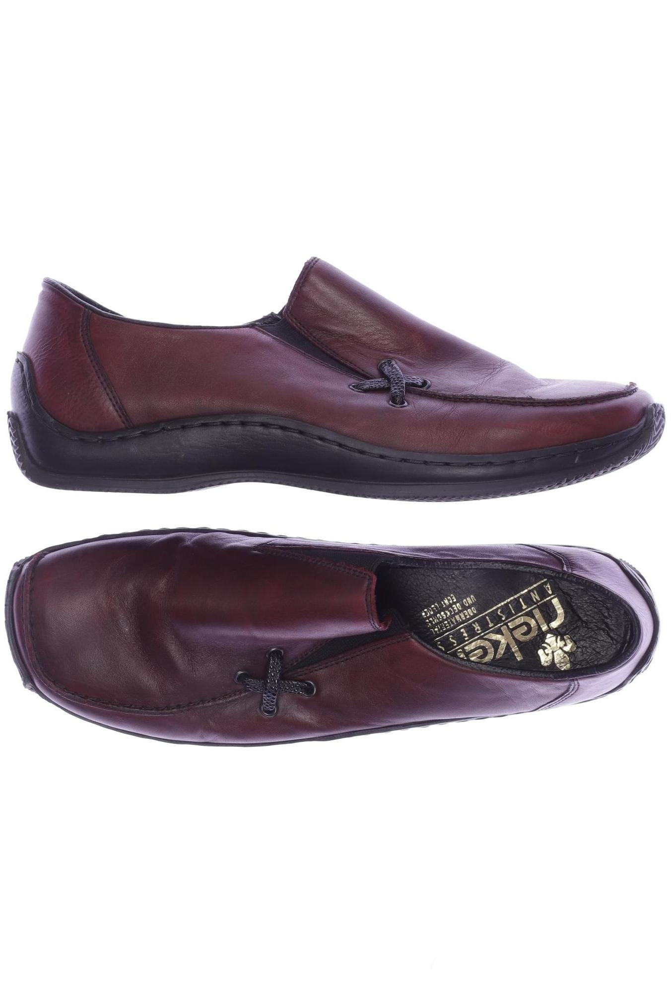 

Rieker Damen Halbschuh, bordeaux, Gr. 39
