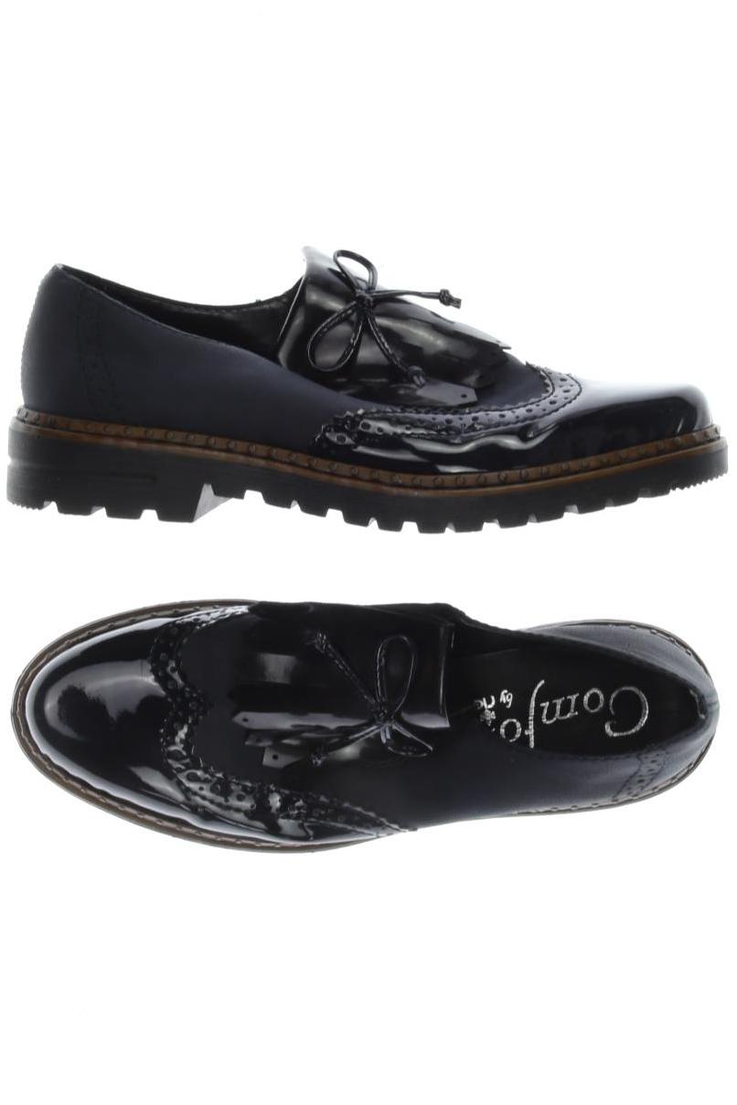 

Rieker Damen Halbschuh, schwarz, Gr. 37