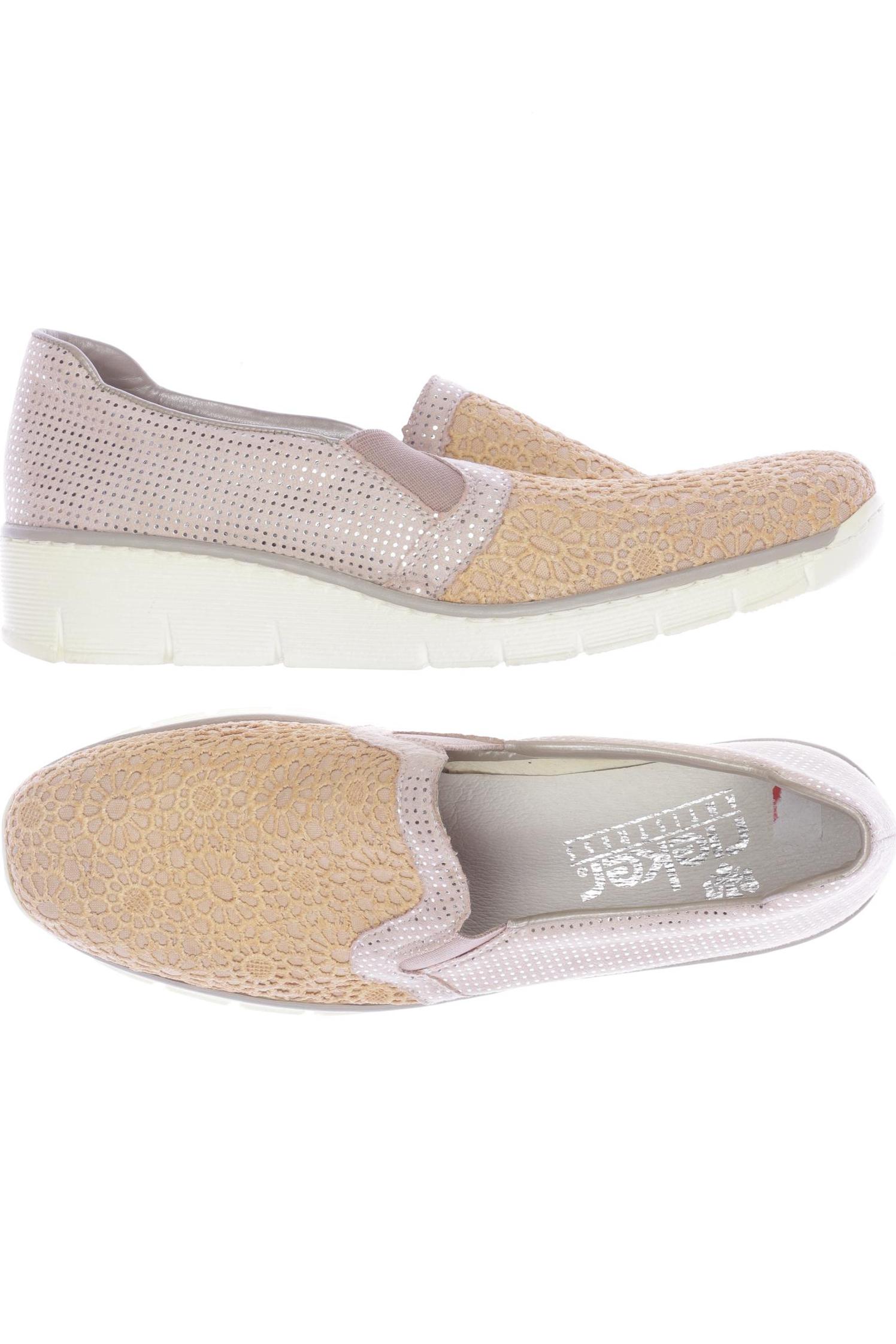 

Rieker Damen Halbschuh, beige, Gr. 39