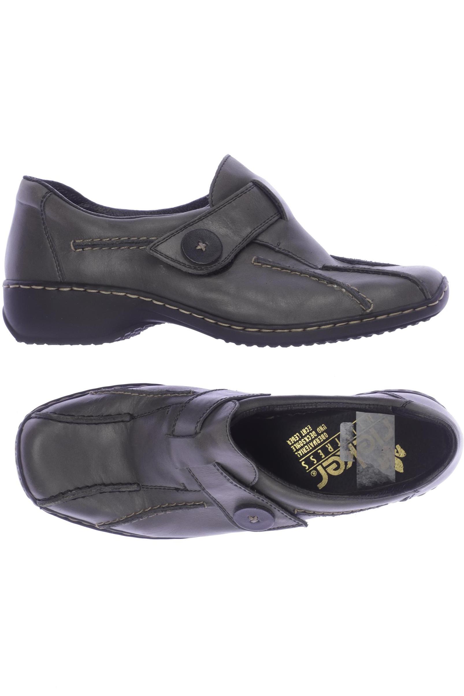 

Rieker Damen Halbschuh, grau, Gr. 37