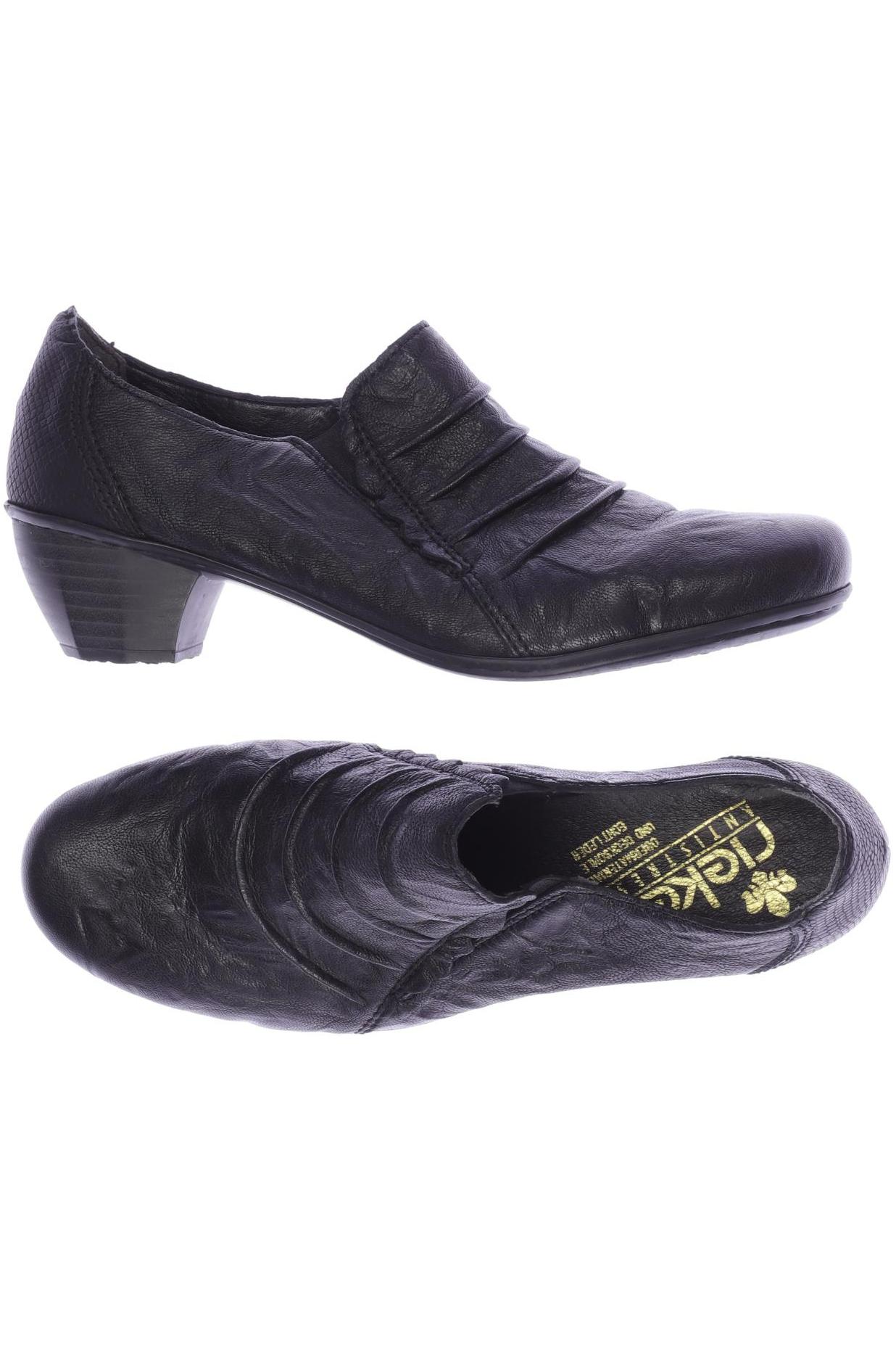 

Rieker Damen Halbschuh, schwarz