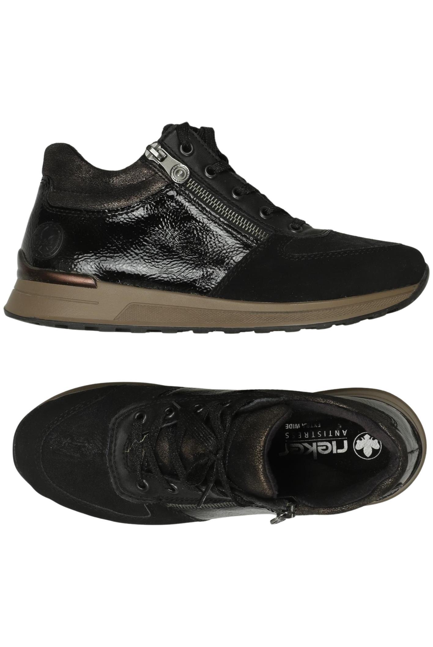 

Rieker Damen Halbschuh, schwarz, Gr. 39