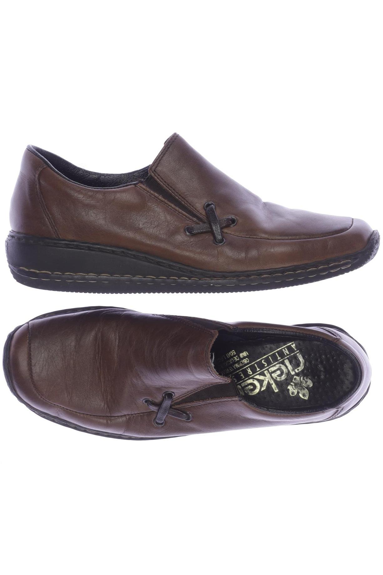 

Rieker Damen Halbschuh, braun, Gr. 36