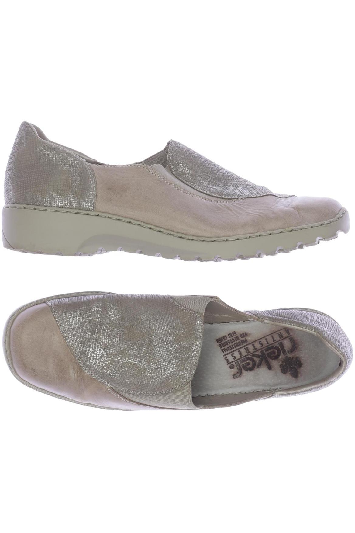 

Rieker Damen Halbschuh, beige, Gr. 39