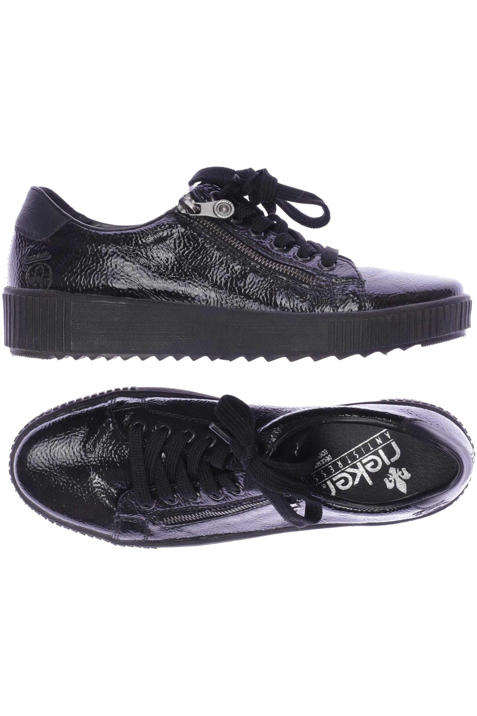 

Rieker Damen Halbschuh, schwarz, Gr. 40