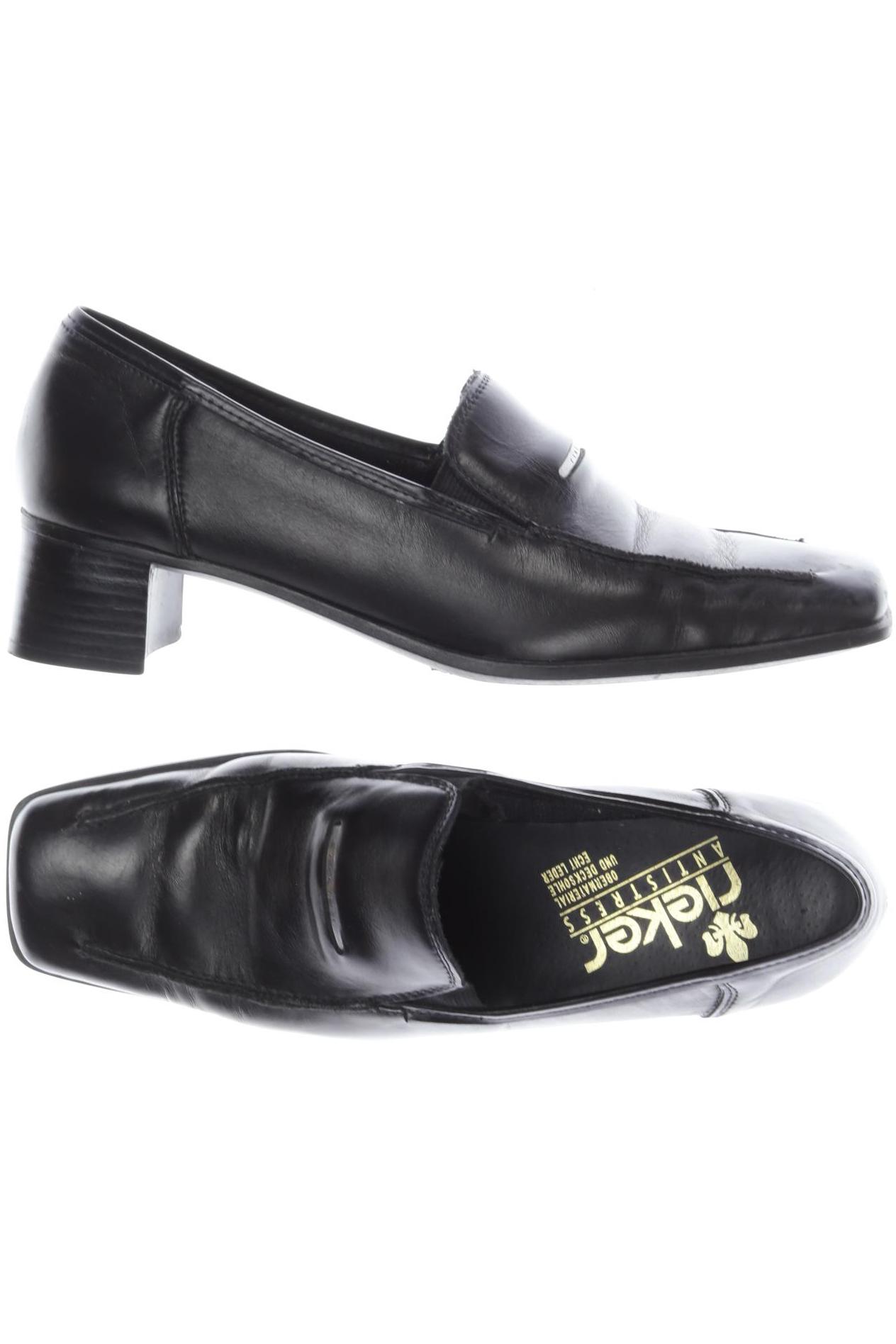 

Rieker Damen Halbschuh, schwarz, Gr. 37