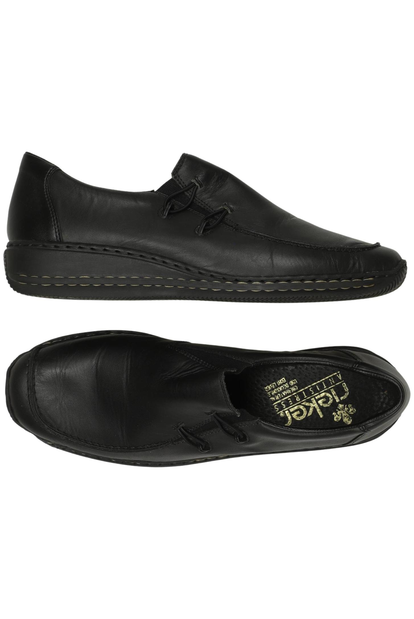 

Rieker Damen Halbschuh, schwarz, Gr. 42