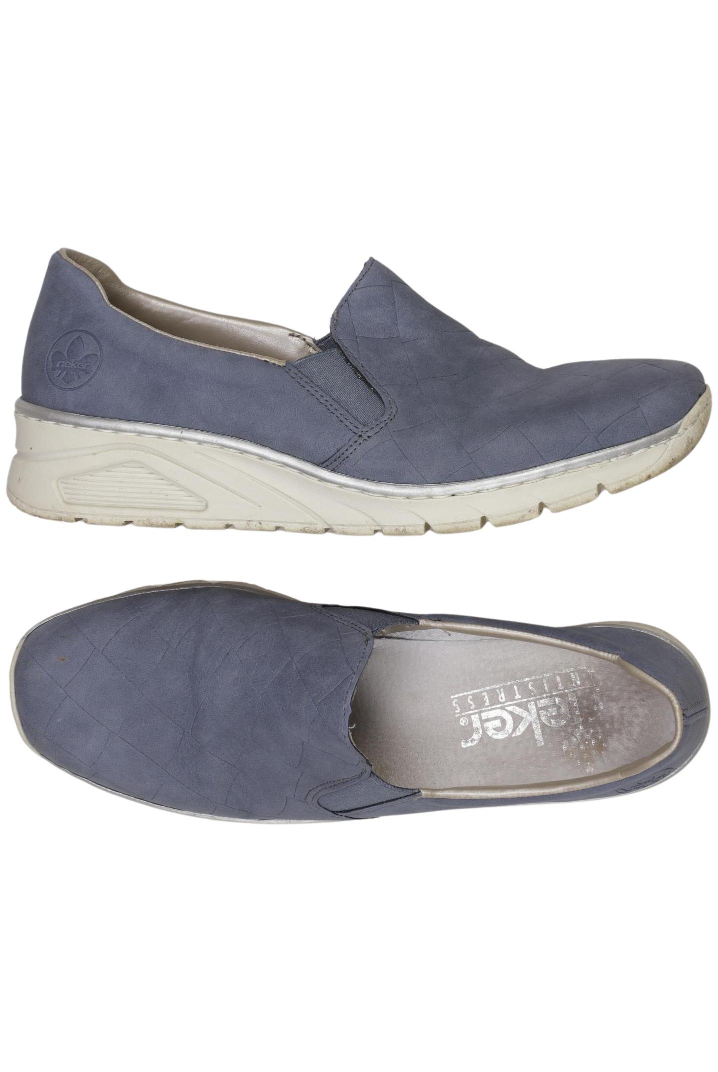 

Rieker Damen Halbschuh, blau, Gr. 38