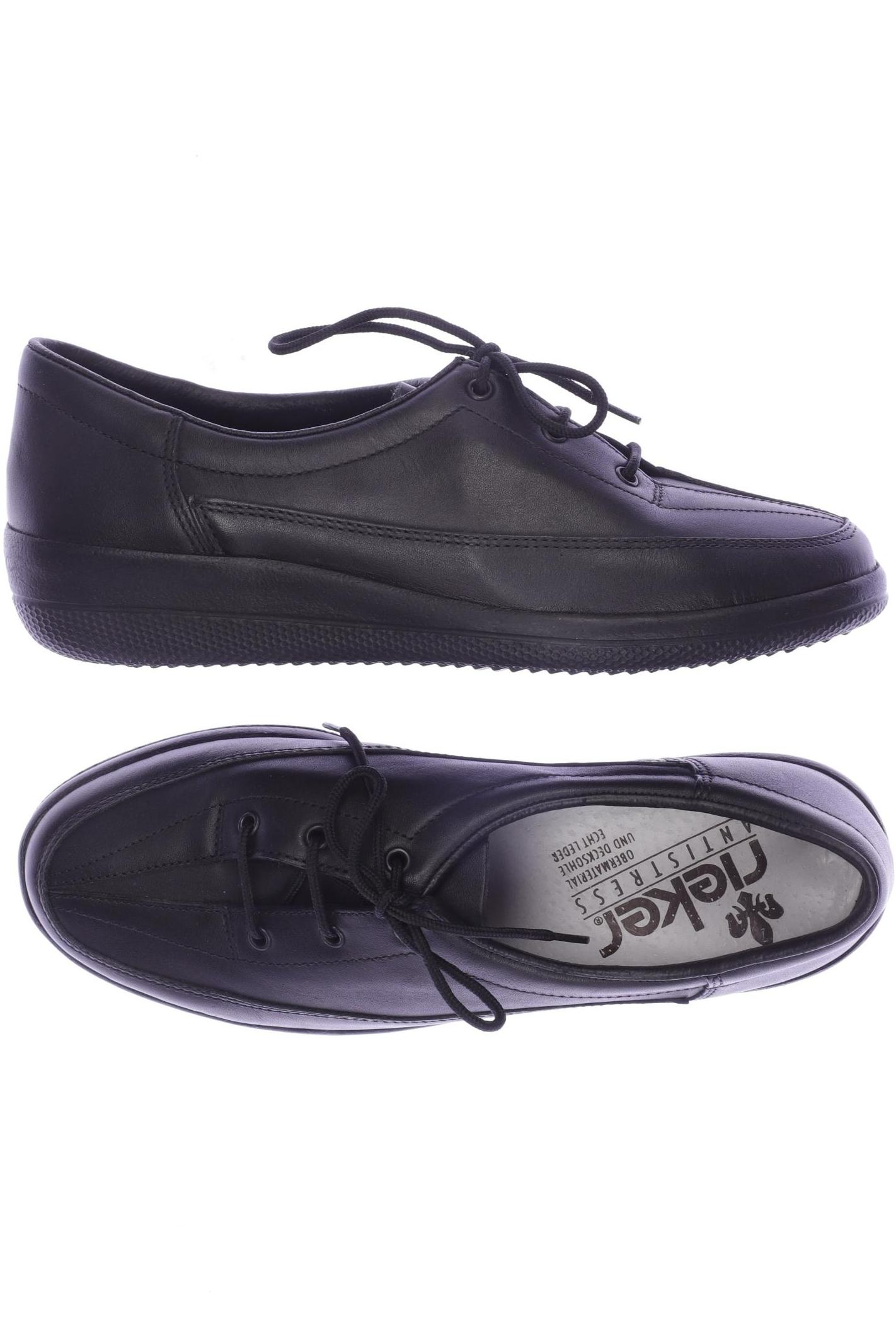 

Rieker Damen Halbschuh, schwarz, Gr. 4