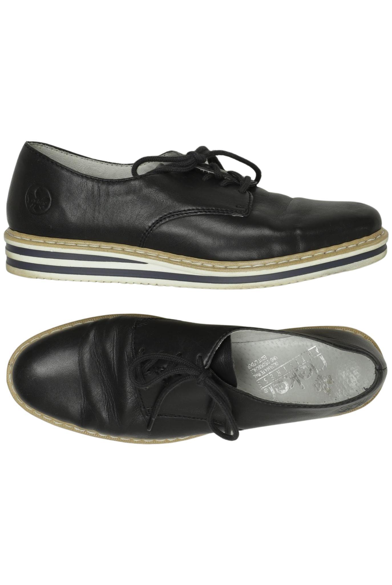 

Rieker Damen Halbschuh, schwarz, Gr. 41