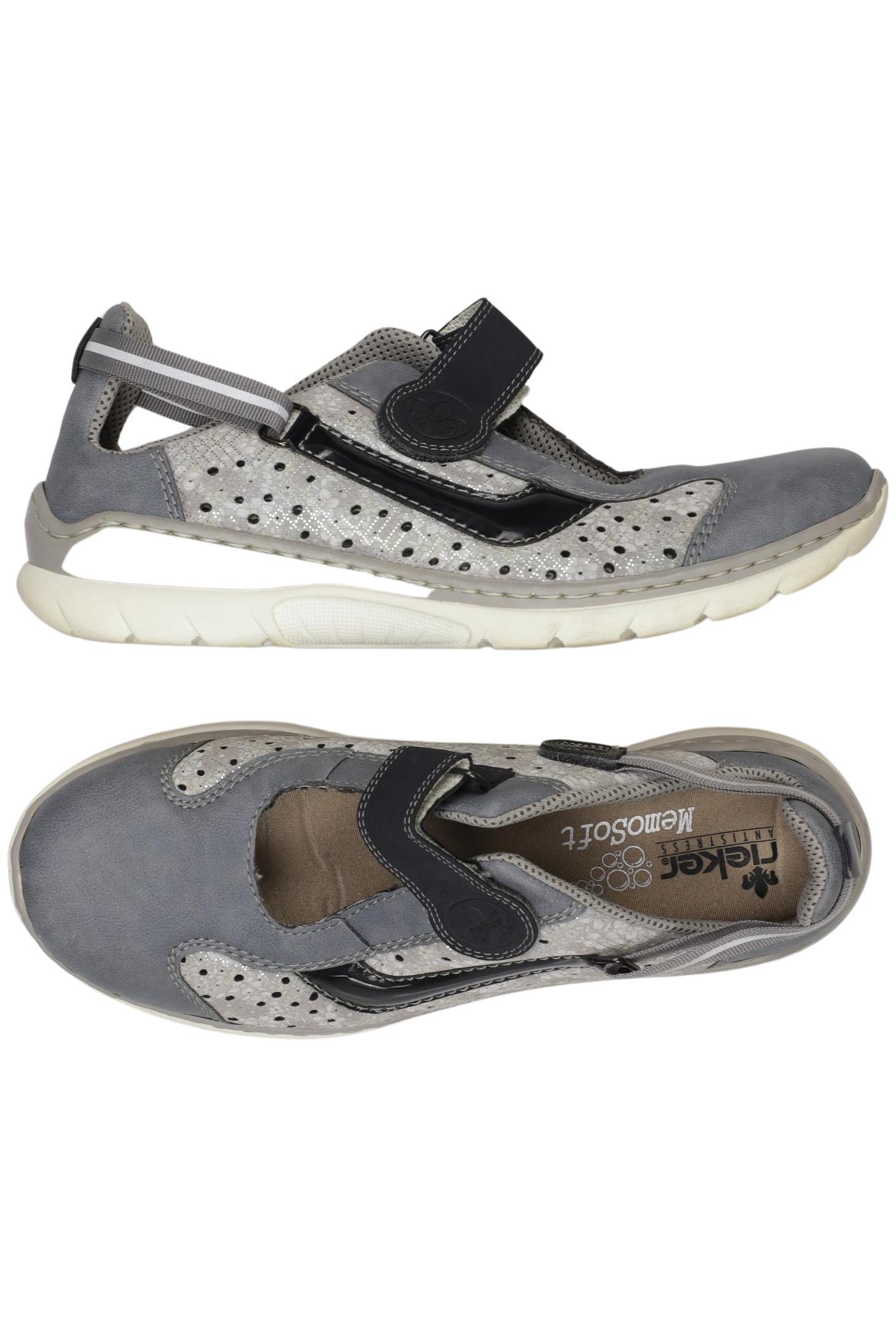 

Rieker Damen Halbschuh, grau, Gr. 38