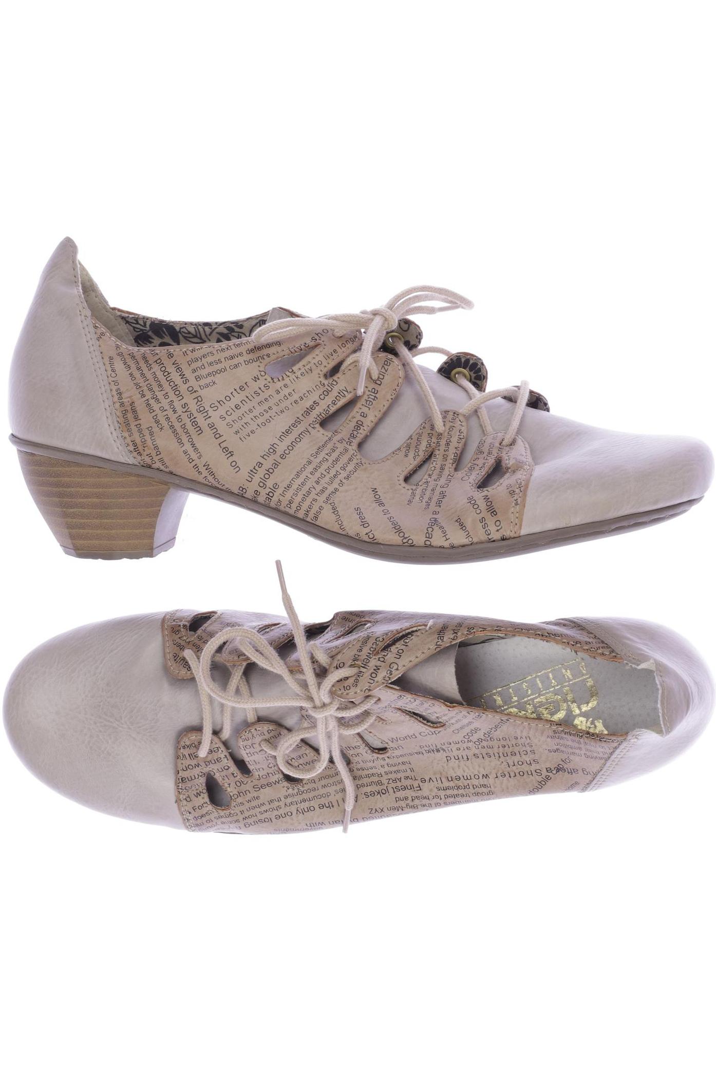 

Rieker Damen Halbschuh, beige, Gr. 39