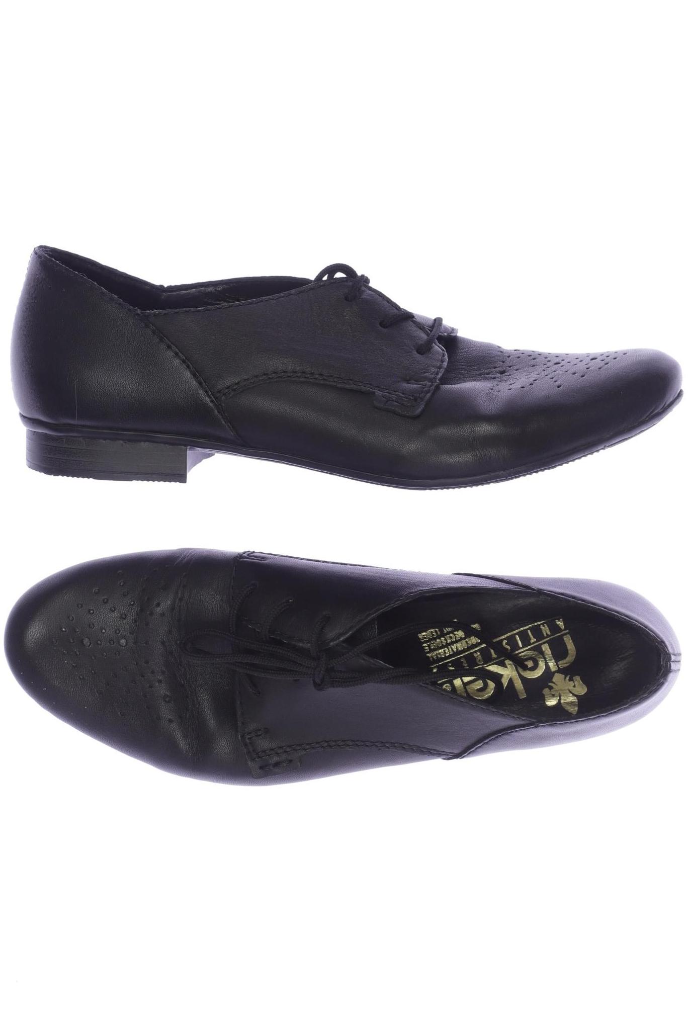 

Rieker Damen Halbschuh, schwarz, Gr. 37