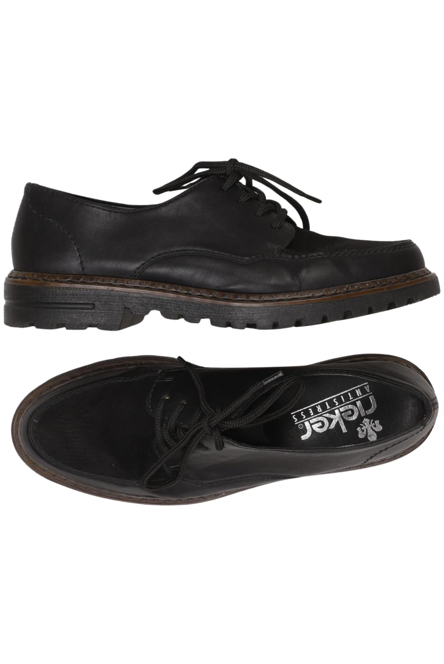 

Rieker Damen Halbschuh, schwarz, Gr. 39